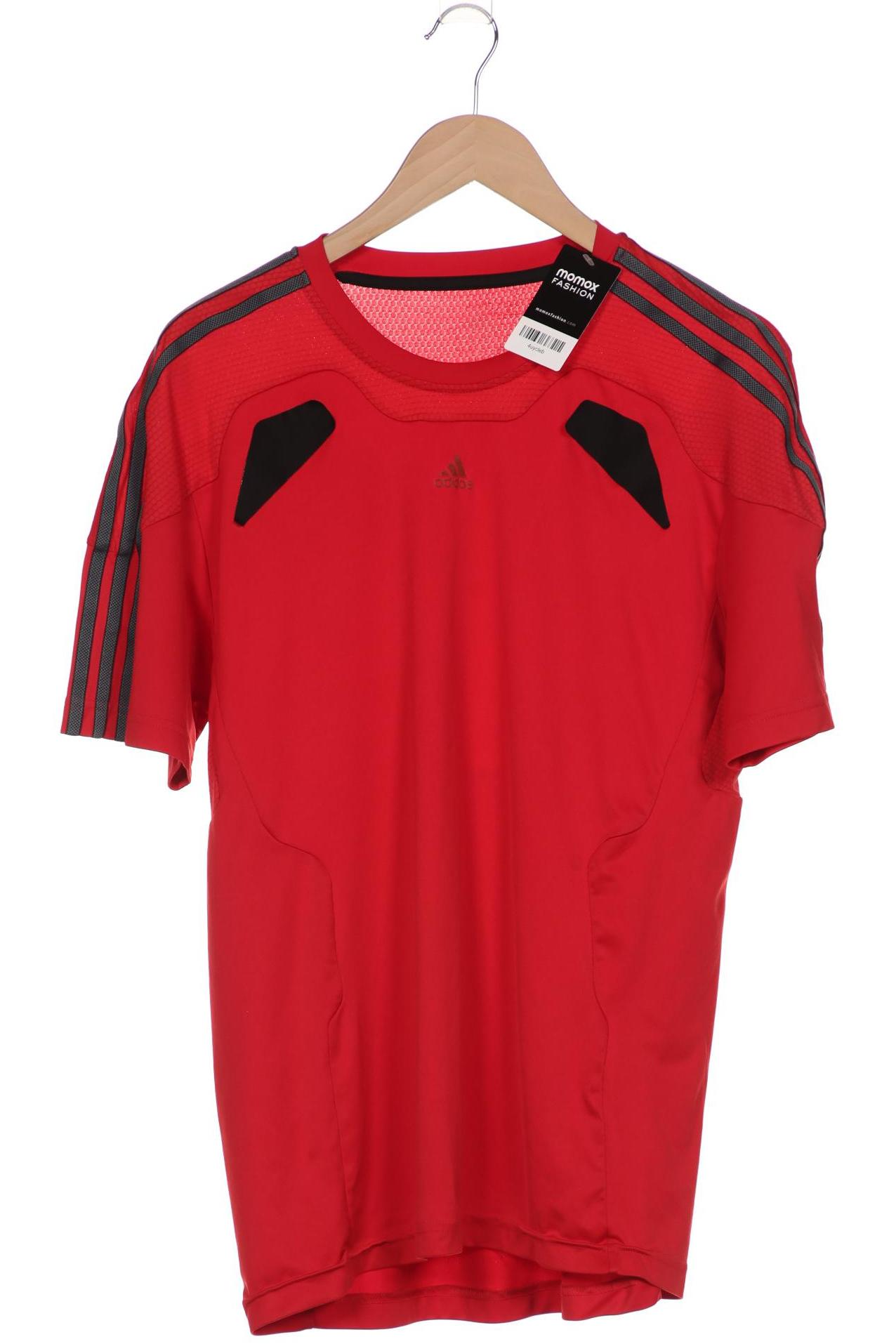 

adidas Herren T-Shirt, rot, Gr. 52