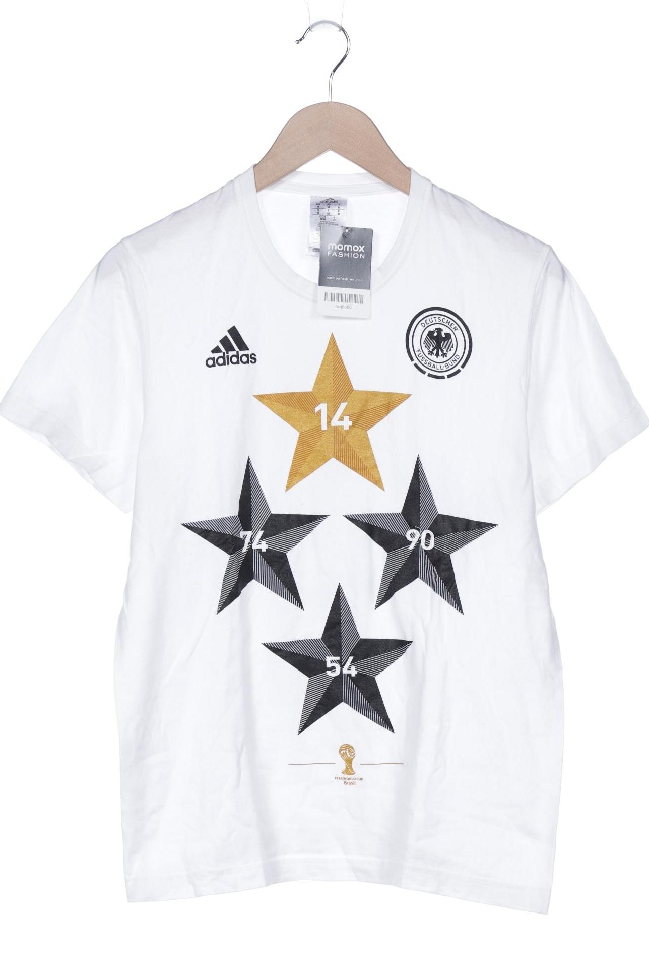 

adidas Herren T-Shirt, weiß, Gr. 48
