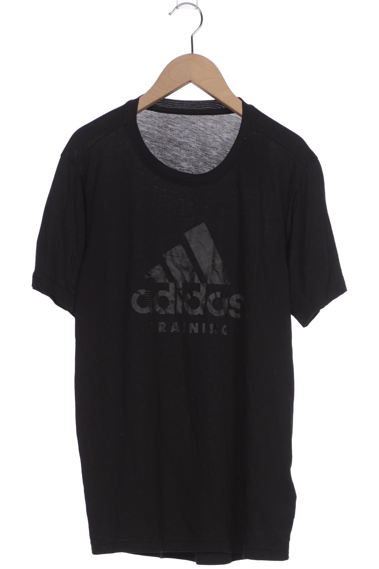 

adidas Herren T-Shirt, schwarz, Gr. 48