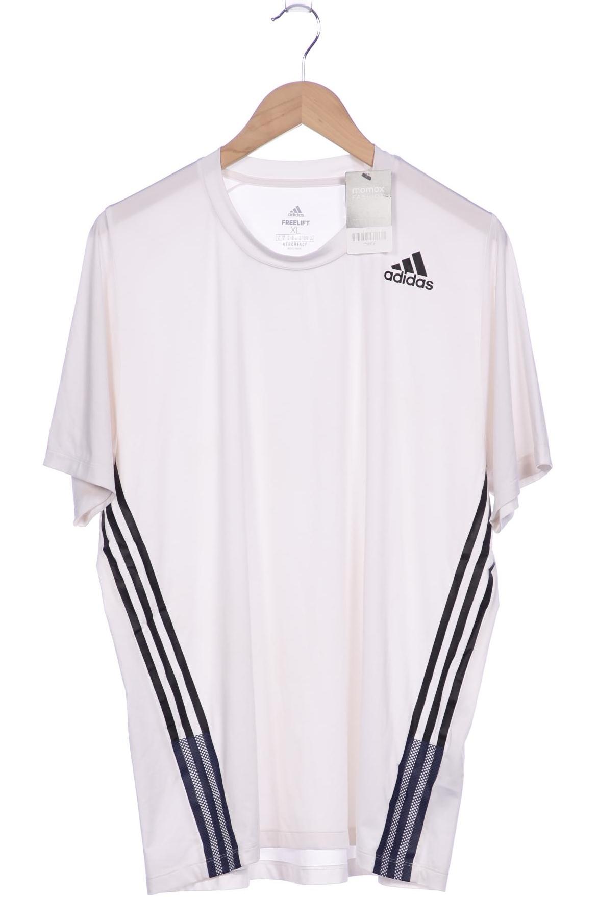 

adidas Herren T-Shirt, weiß, Gr. 54