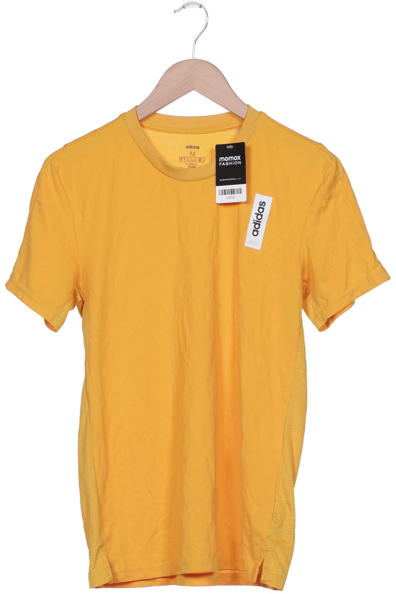 

adidas Herren T-Shirt, gelb, Gr. 48