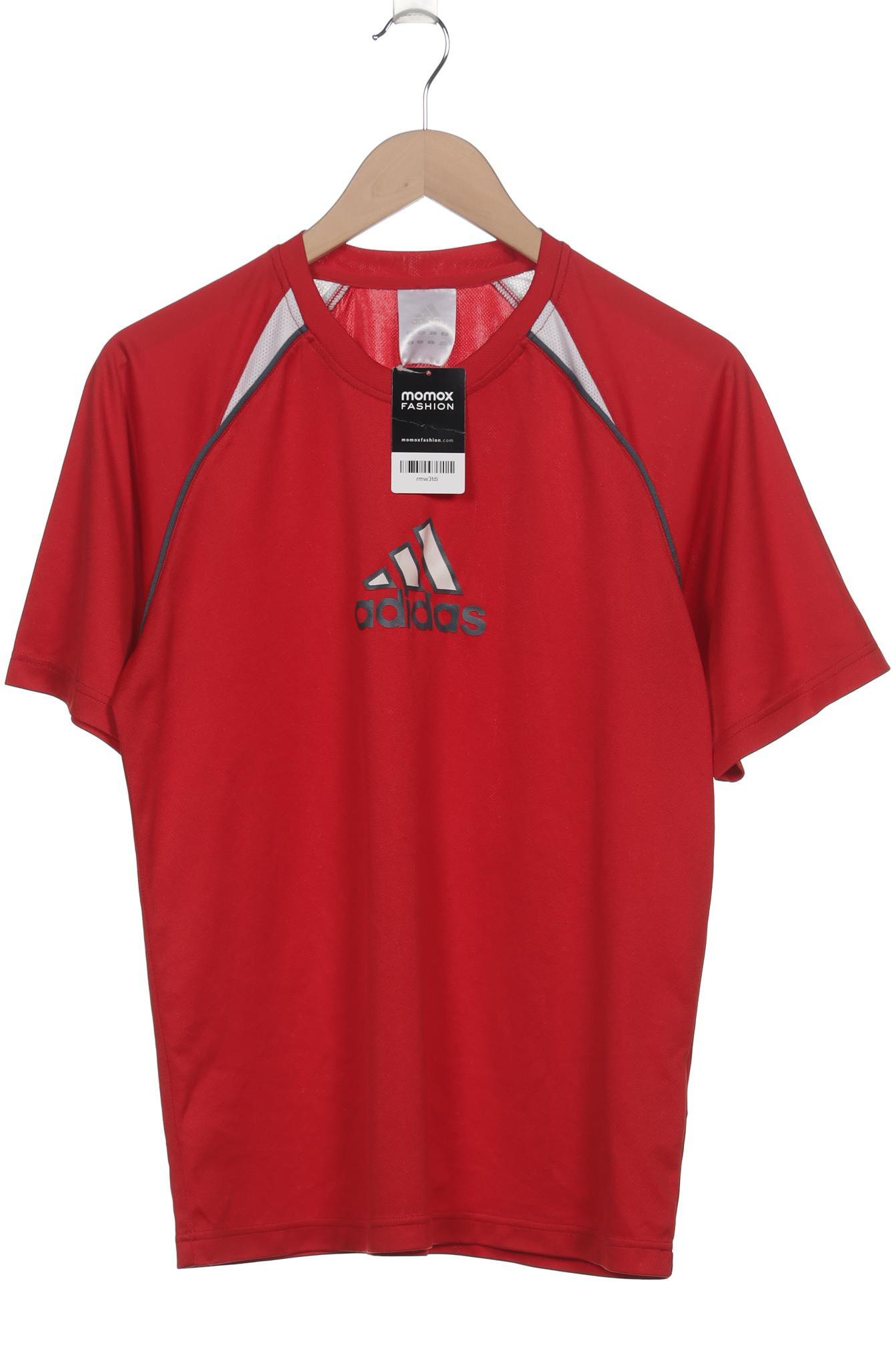 

adidas Herren T-Shirt, rot, Gr. 48