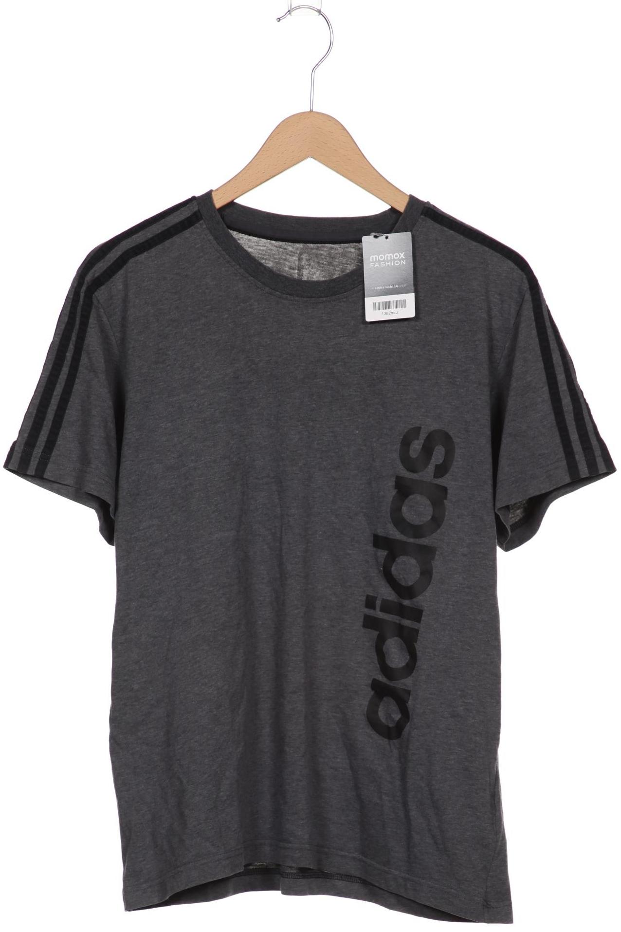 

adidas Herren T-Shirt, grau, Gr. 54