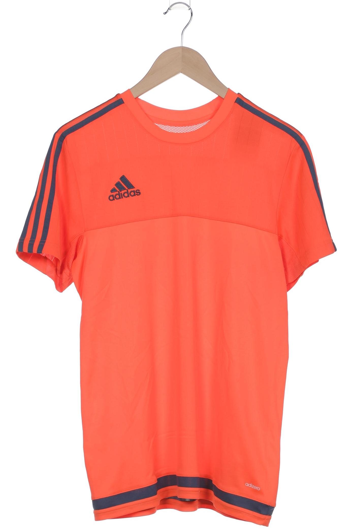 

adidas Herren T-Shirt, orange, Gr. 48