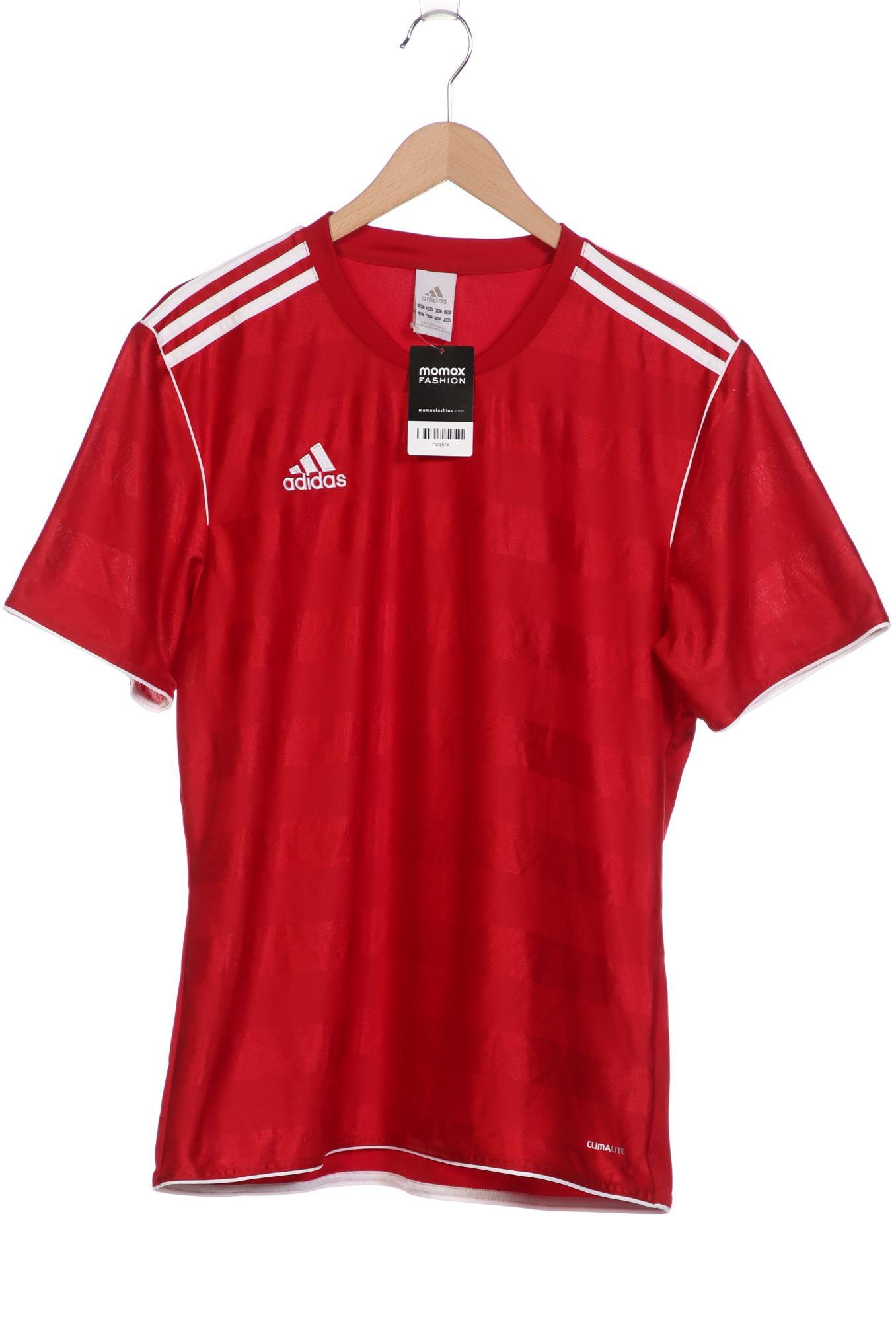 

adidas Herren T-Shirt, rot, Gr. 52
