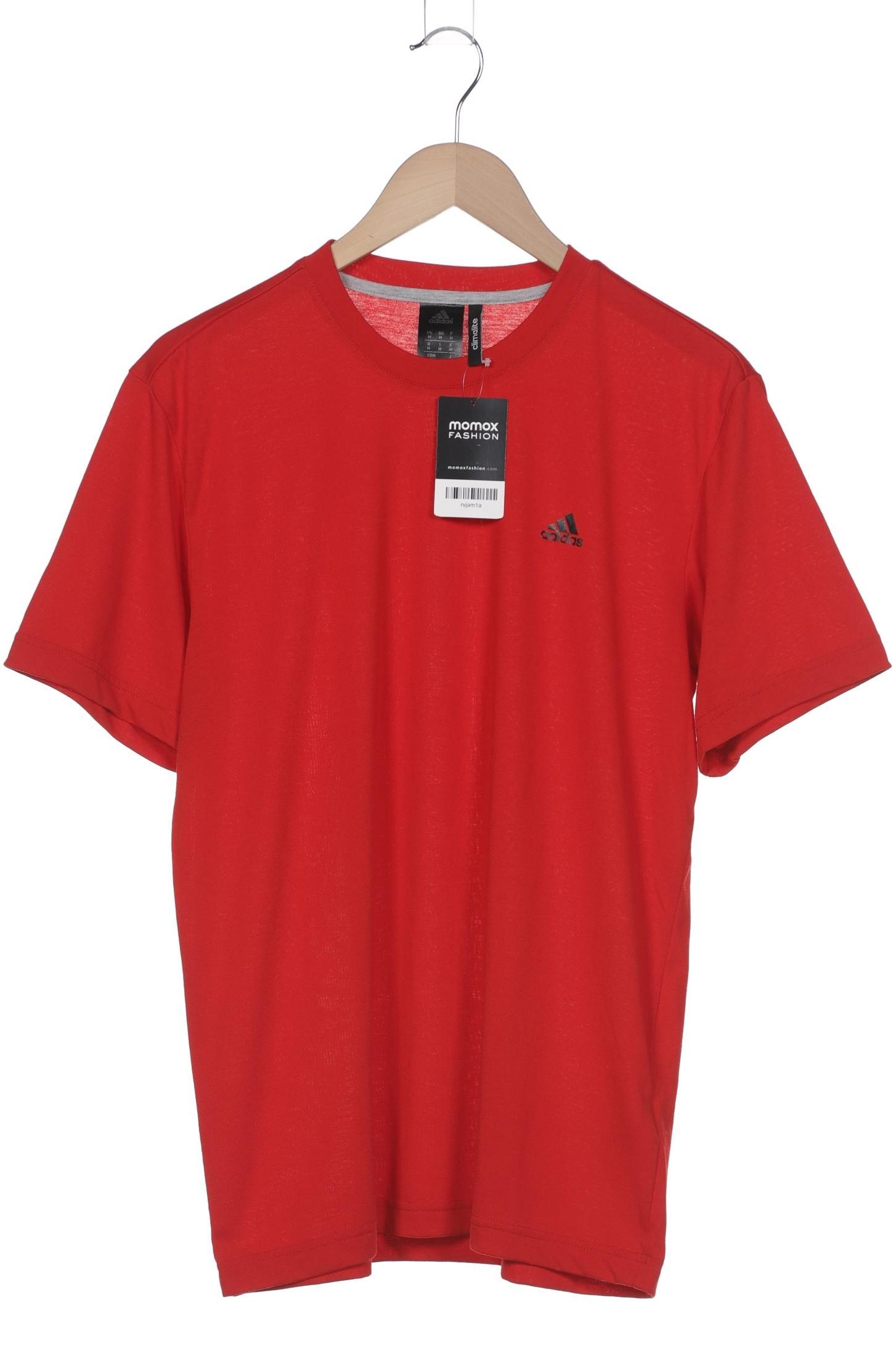 

adidas Herren T-Shirt, rot, Gr. 48