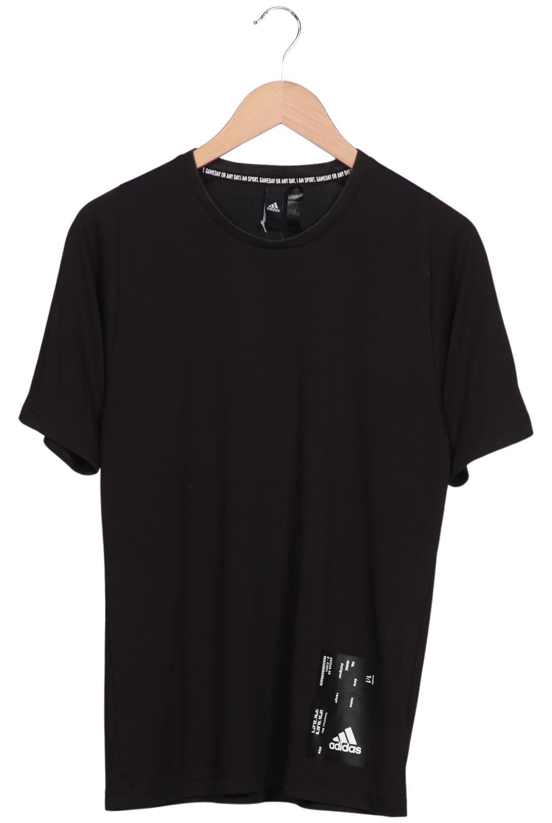 

adidas Herren T-Shirt, schwarz, Gr. 46