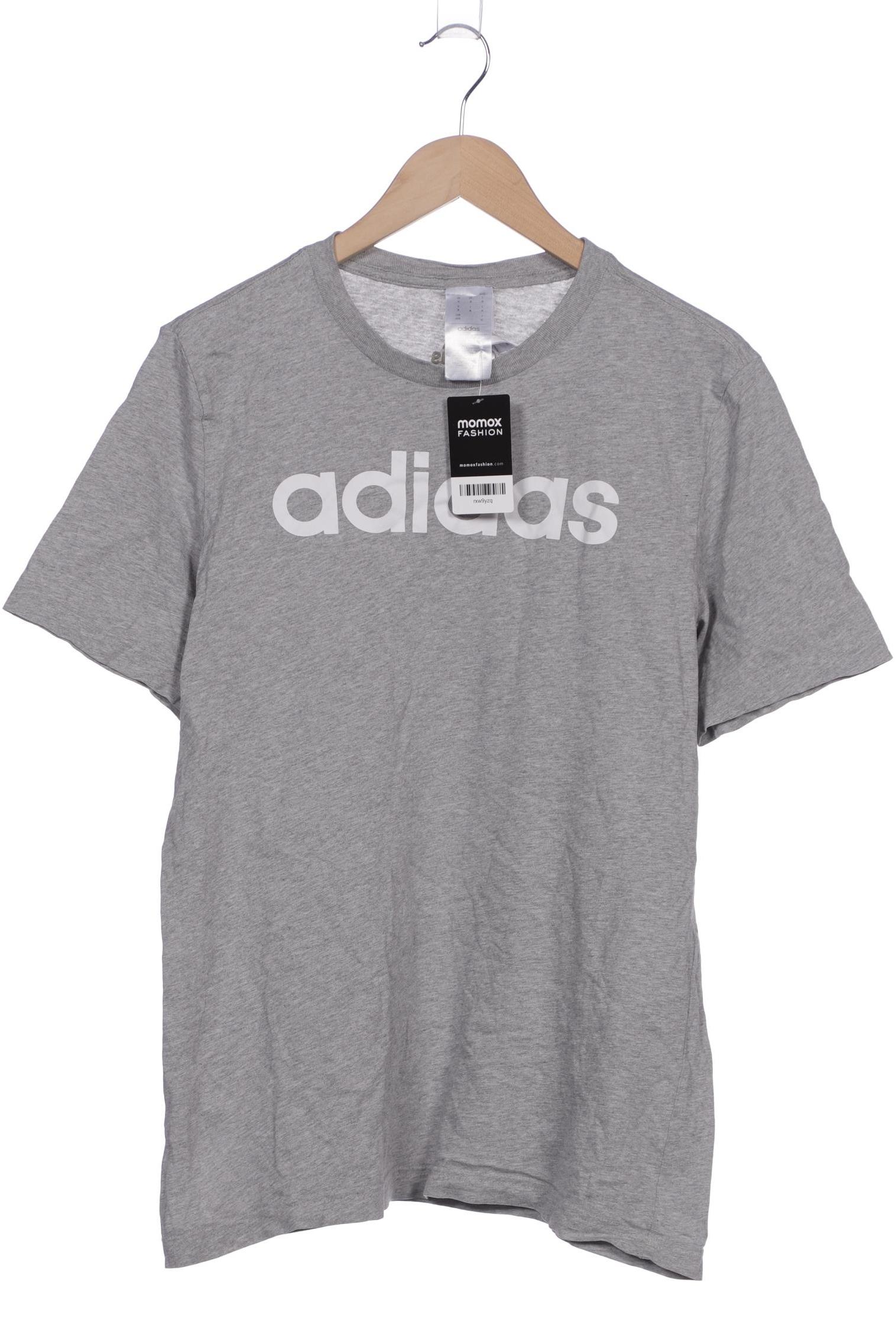 

adidas Herren T-Shirt, grau, Gr. 48