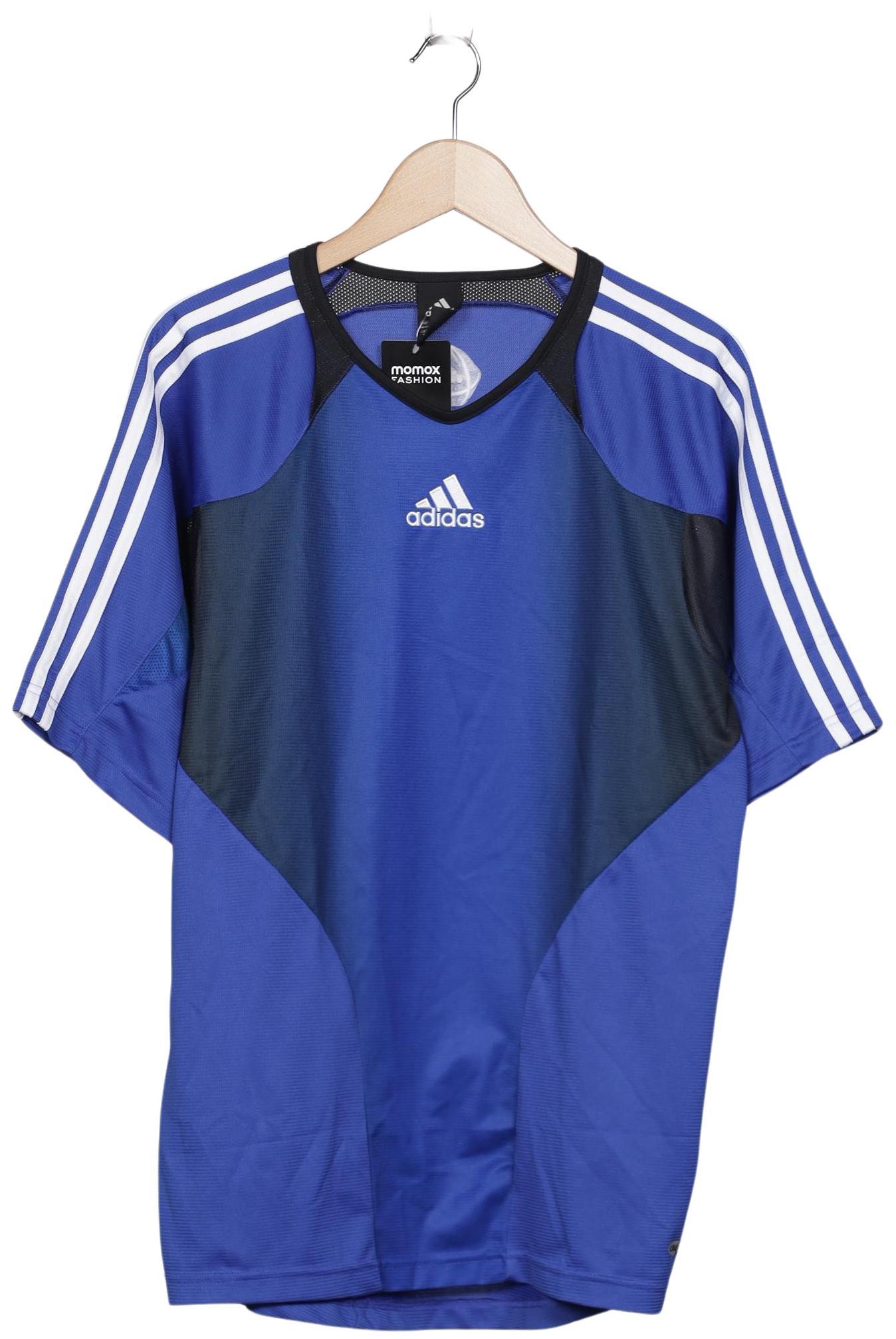 

adidas Herren T-Shirt, blau, Gr. 48