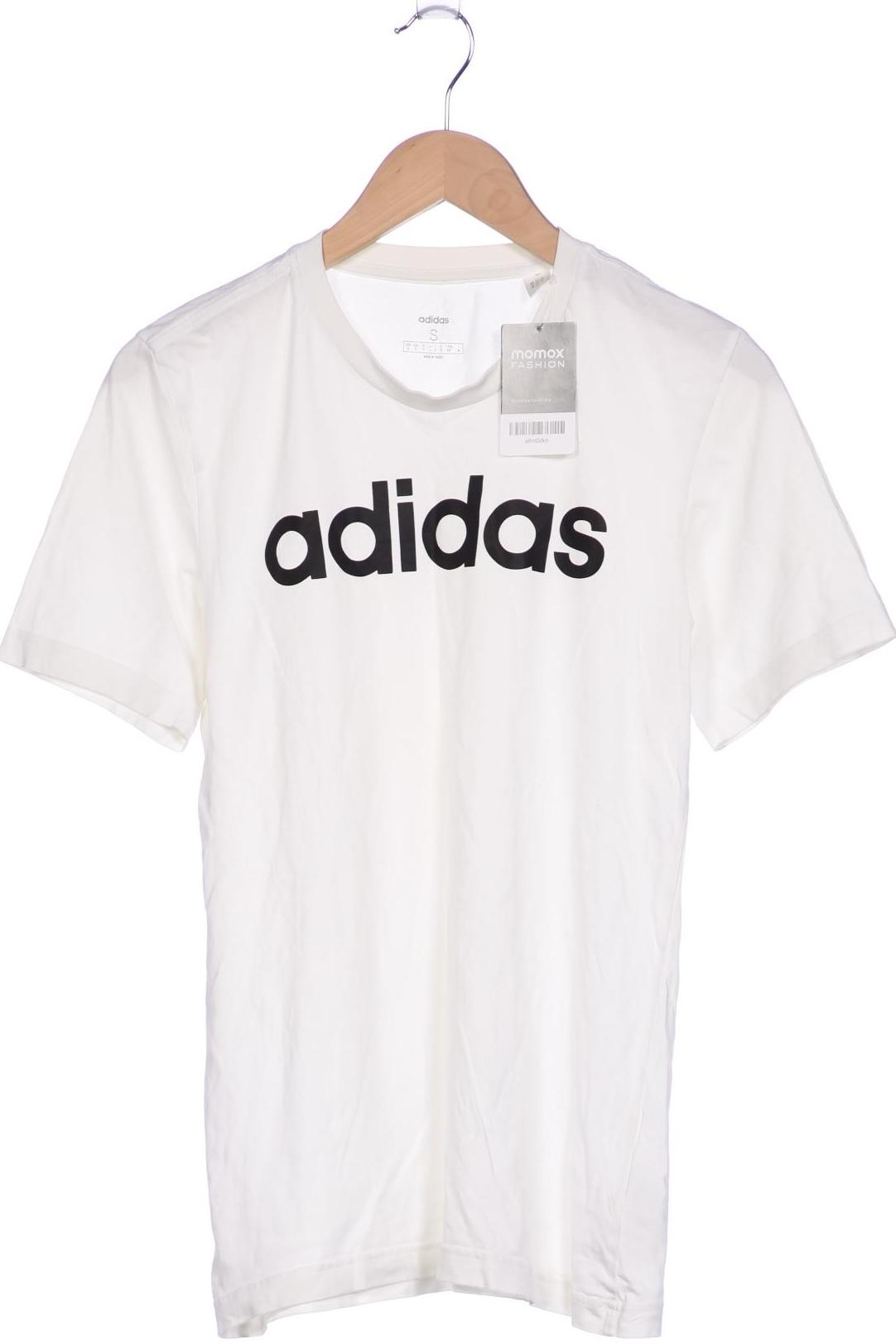 

adidas Herren T-Shirt, weiß, Gr. 46