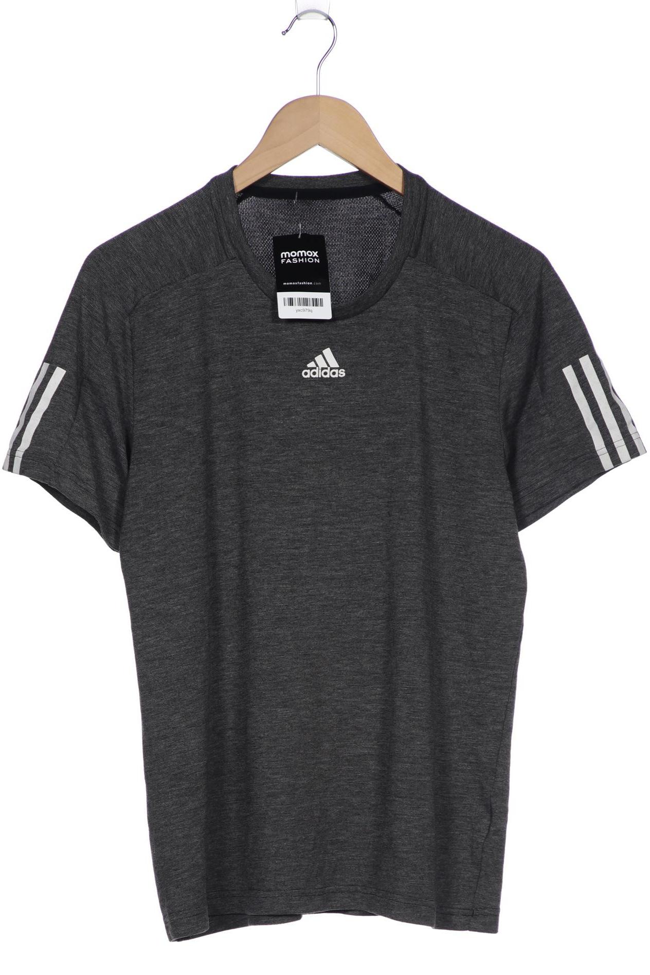 

adidas Herren T-Shirt, grau, Gr. 46