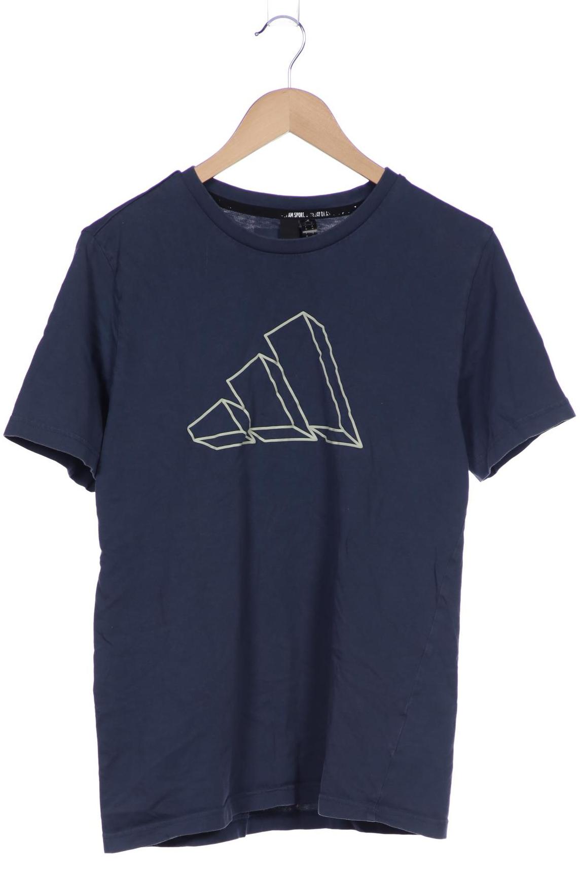 

adidas Herren T-Shirt, marineblau, Gr. 48