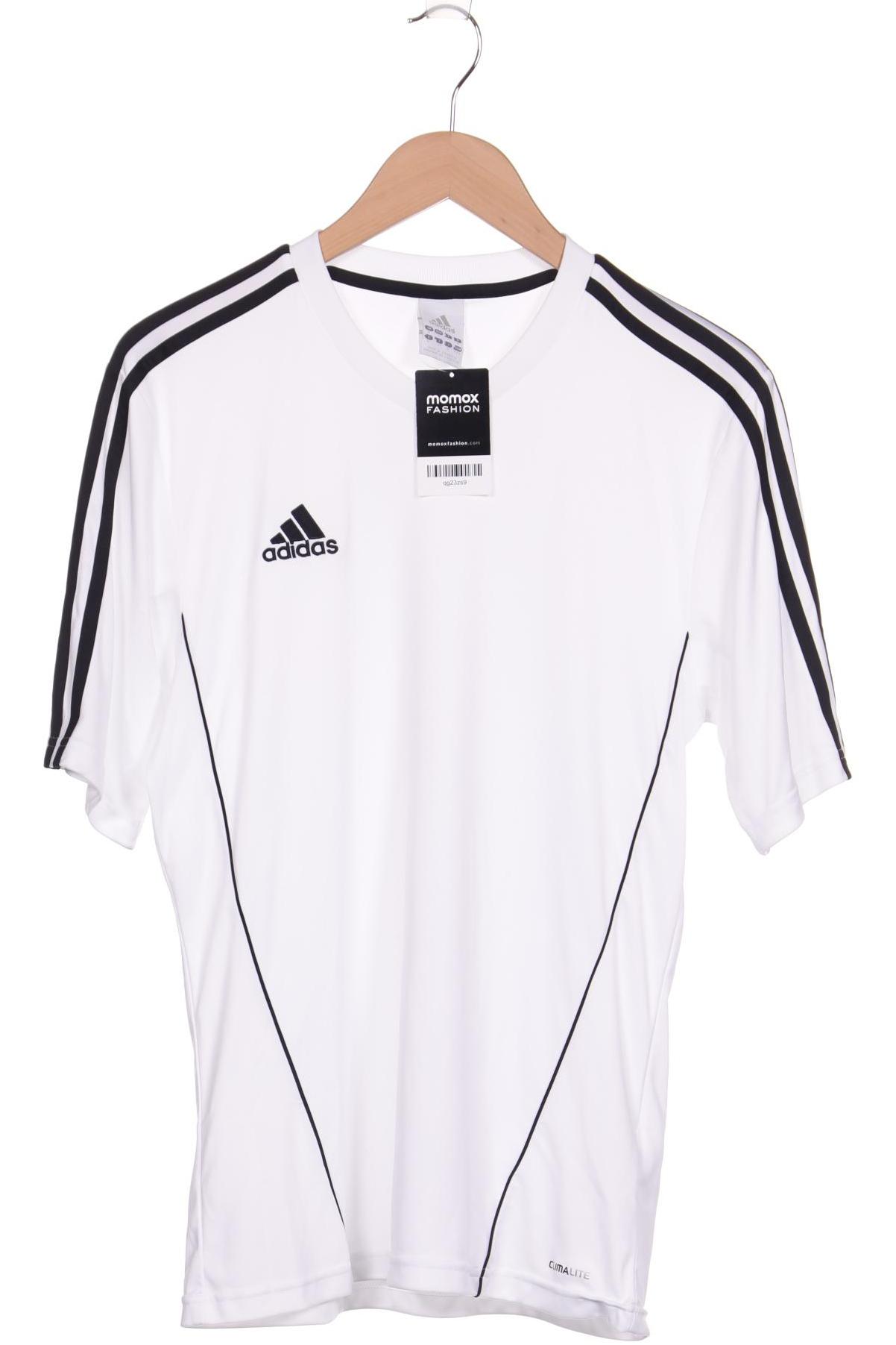 

adidas Herren T-Shirt, weiß, Gr. 48