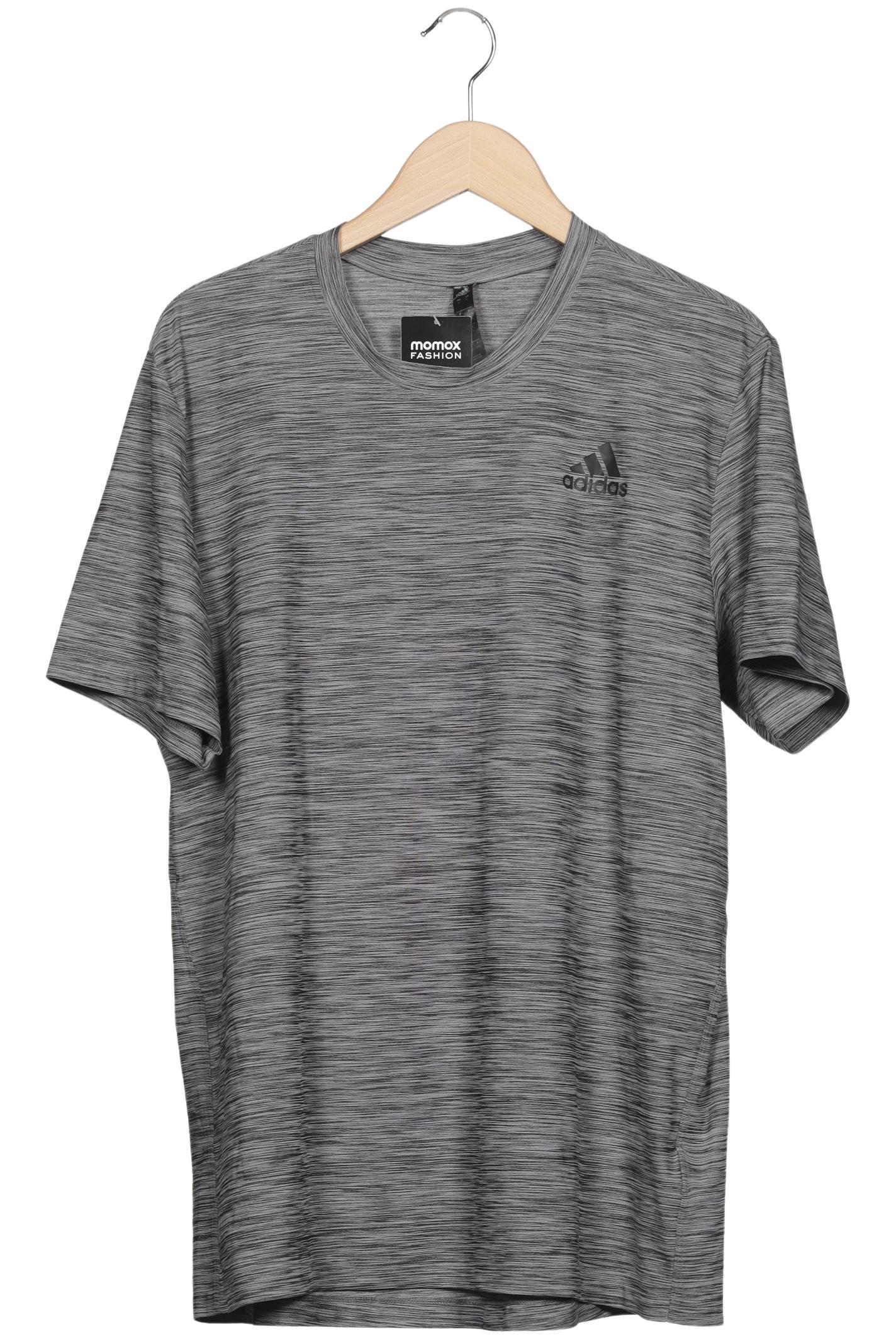 

adidas Herren T-Shirt, grau, Gr. 52