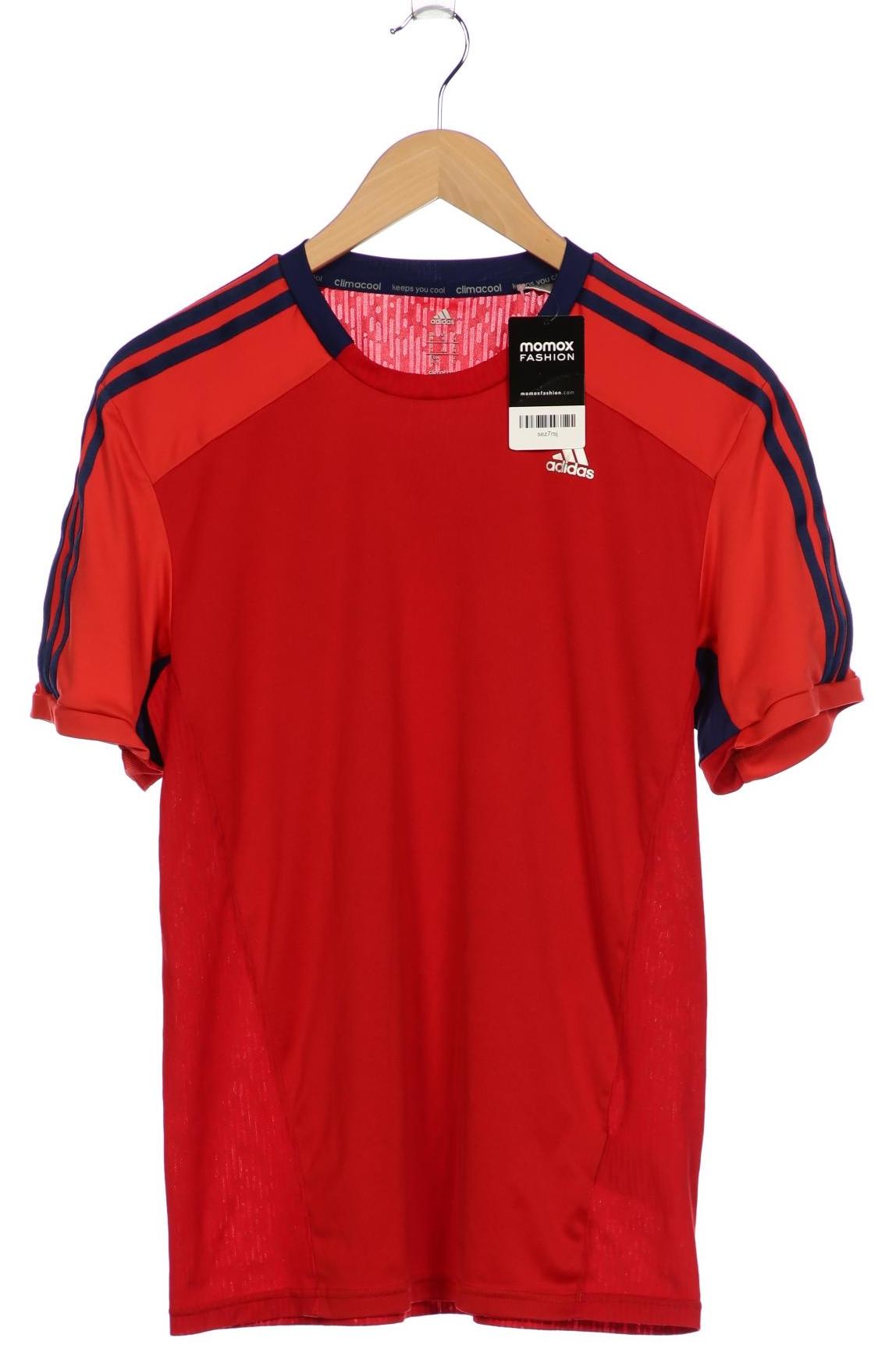 

adidas Herren T-Shirt, rot, Gr. 48