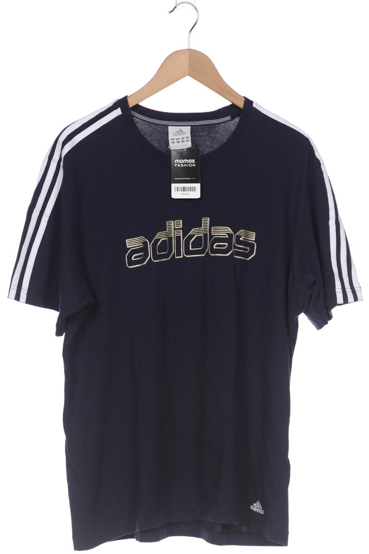 

adidas Herren T-Shirt, marineblau, Gr. 54