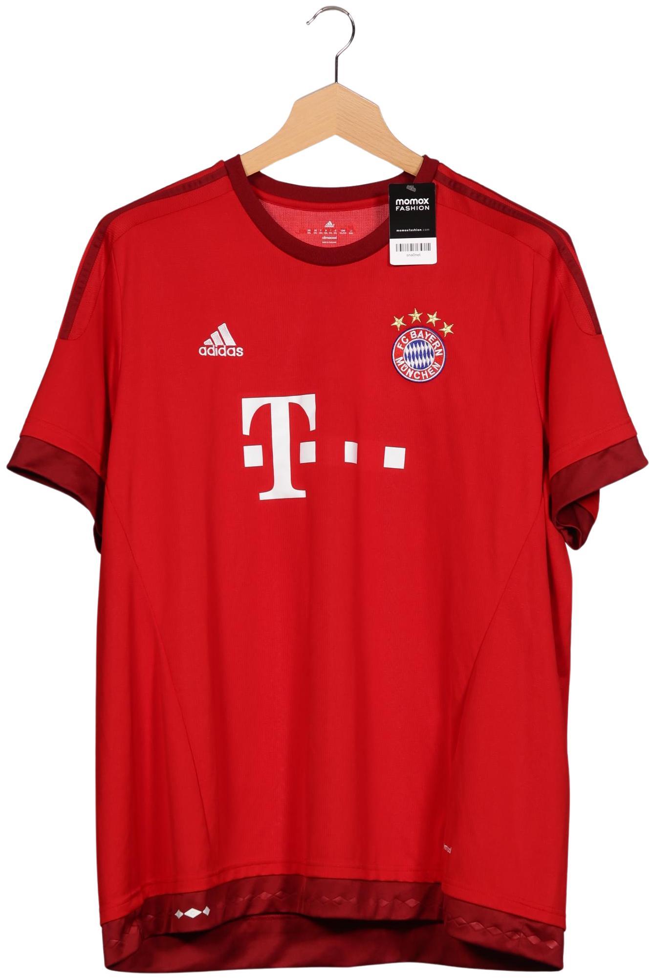 

adidas Herren T-Shirt, rot, Gr. 58