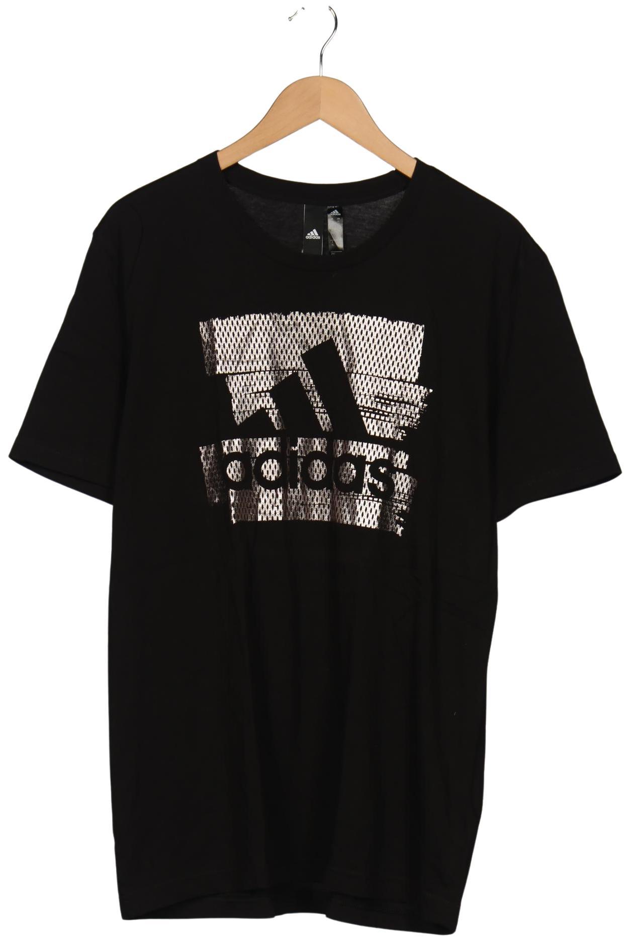 

adidas Herren T-Shirt, schwarz, Gr. 54