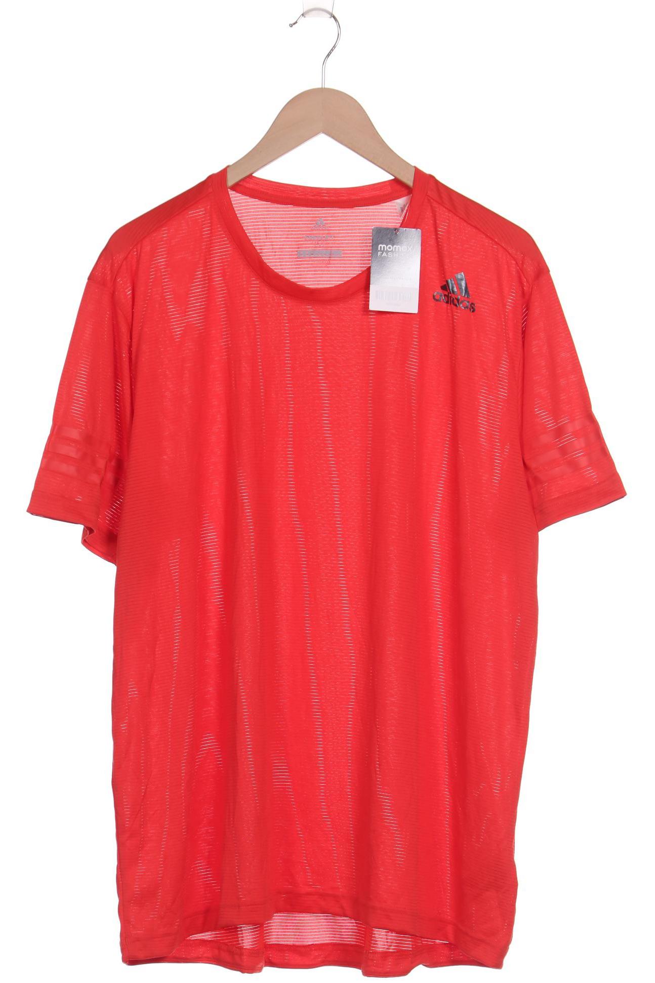 

adidas Herren T-Shirt, rot, Gr. 56
