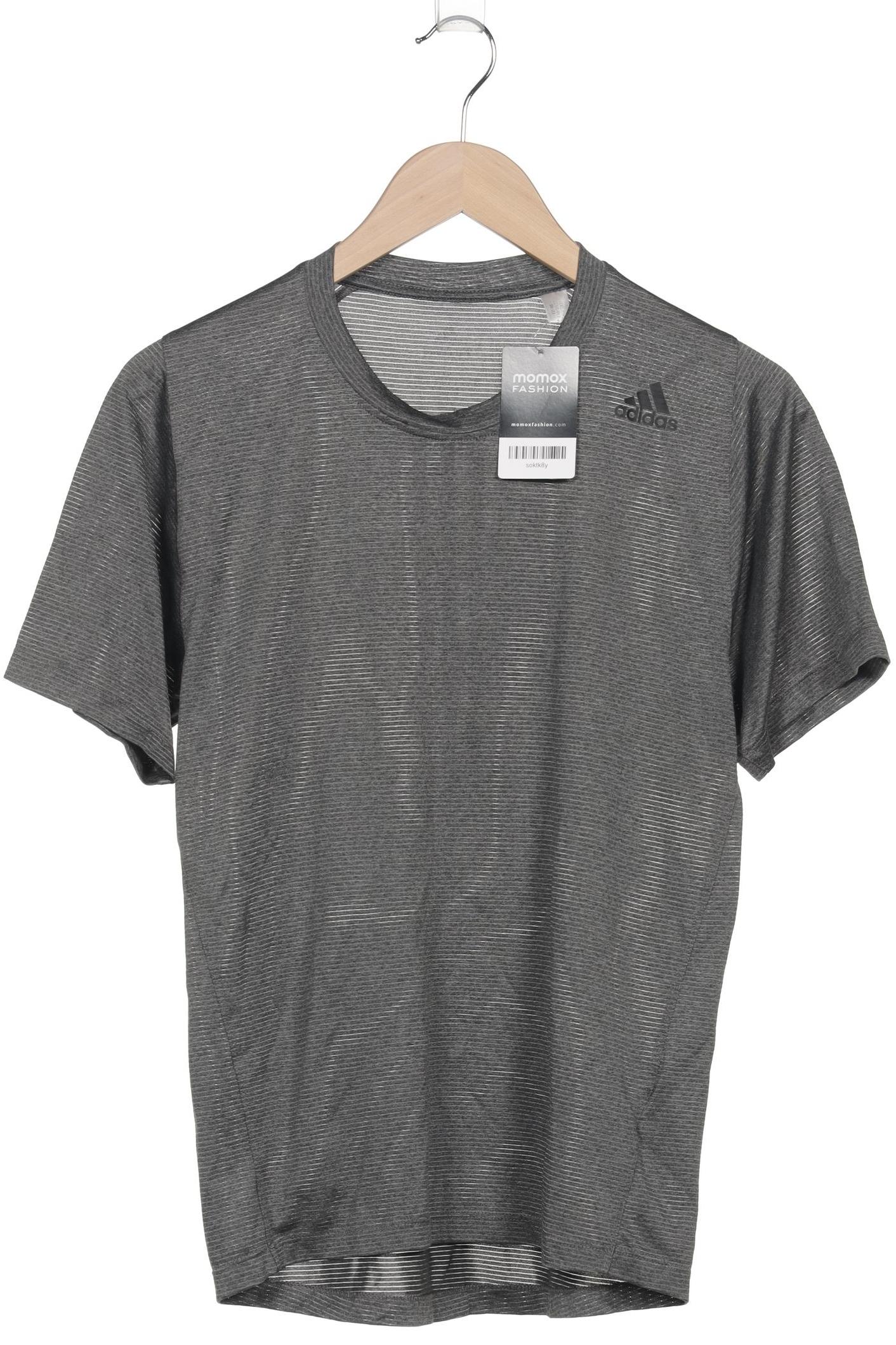 

adidas Herren T-Shirt, grau, Gr. 46
