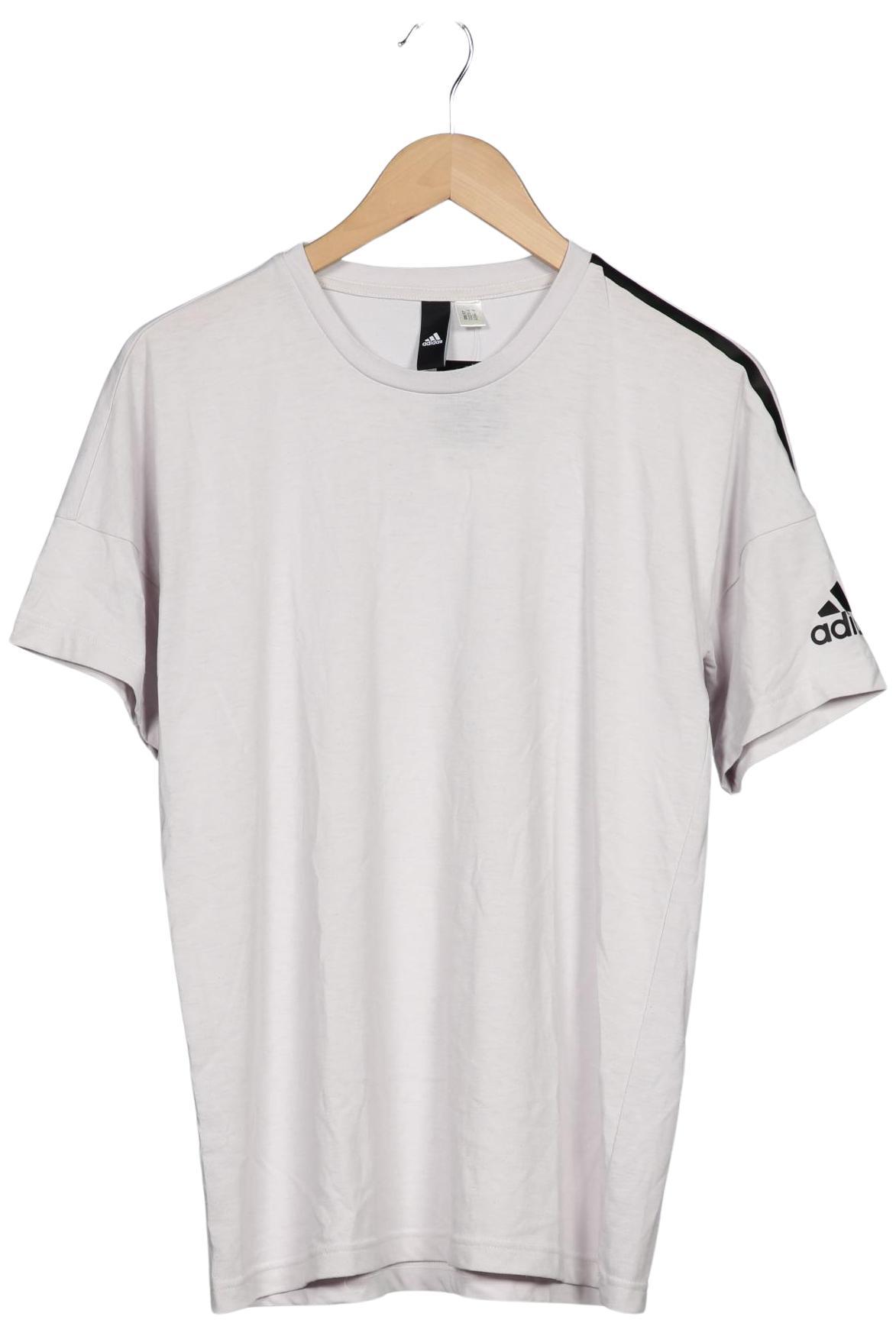 

adidas Herren T-Shirt, grau, Gr. 48