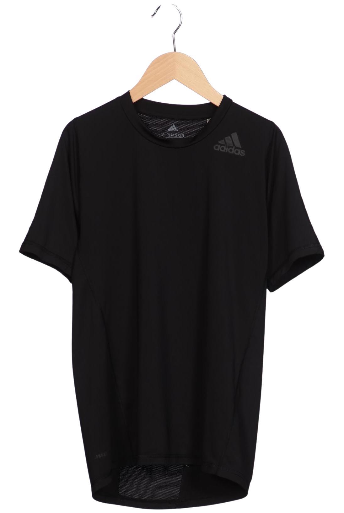 

adidas Herren T-Shirt, schwarz, Gr. 46