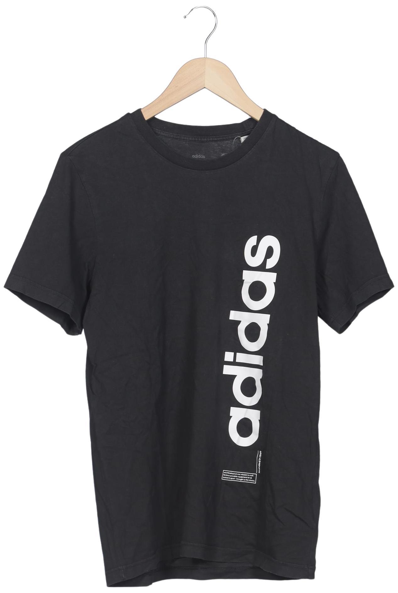 

adidas Herren T-Shirt, schwarz, Gr. 48