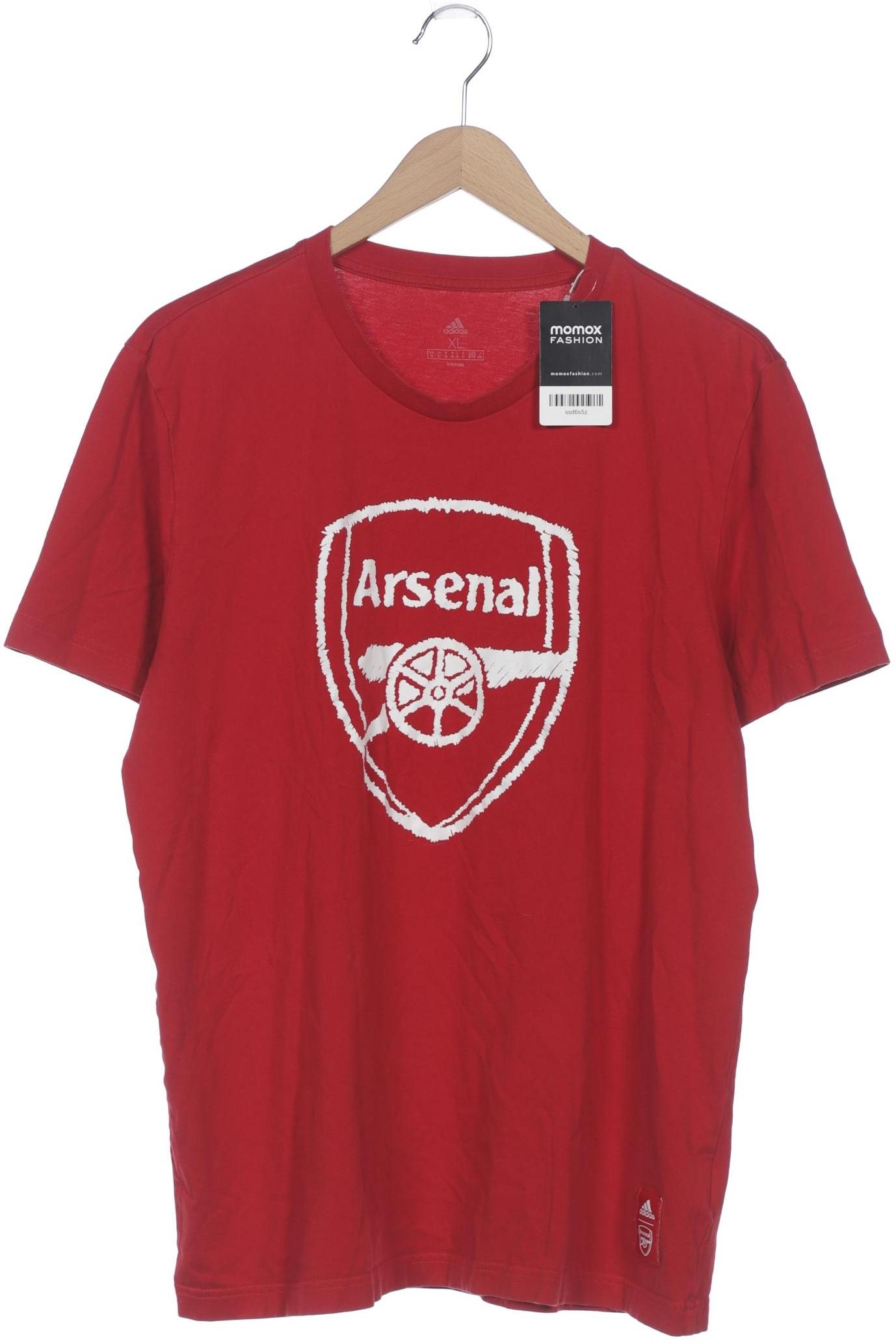

adidas Herren T-Shirt, rot, Gr. 54