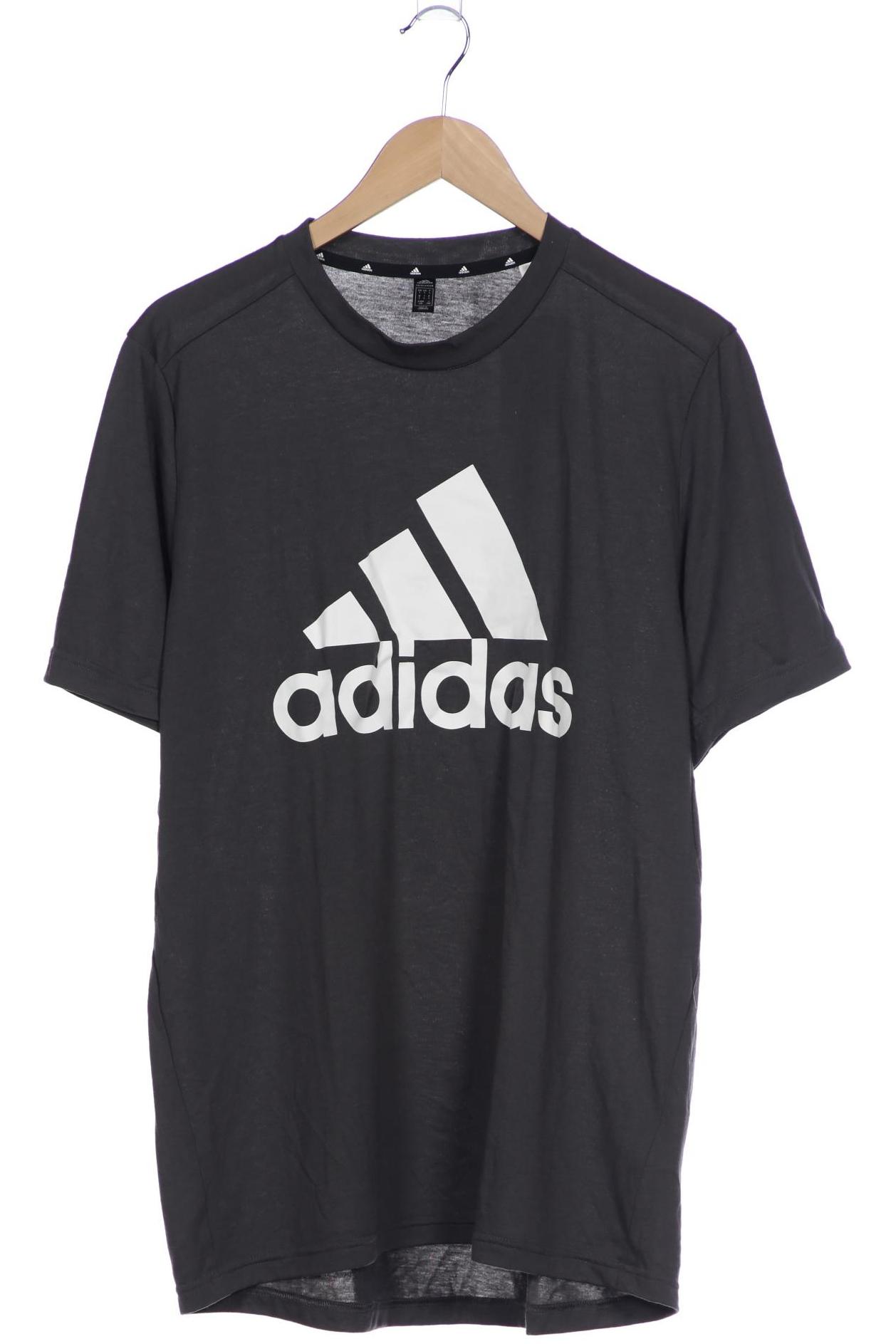 

adidas Herren T-Shirt, grau, Gr. 52