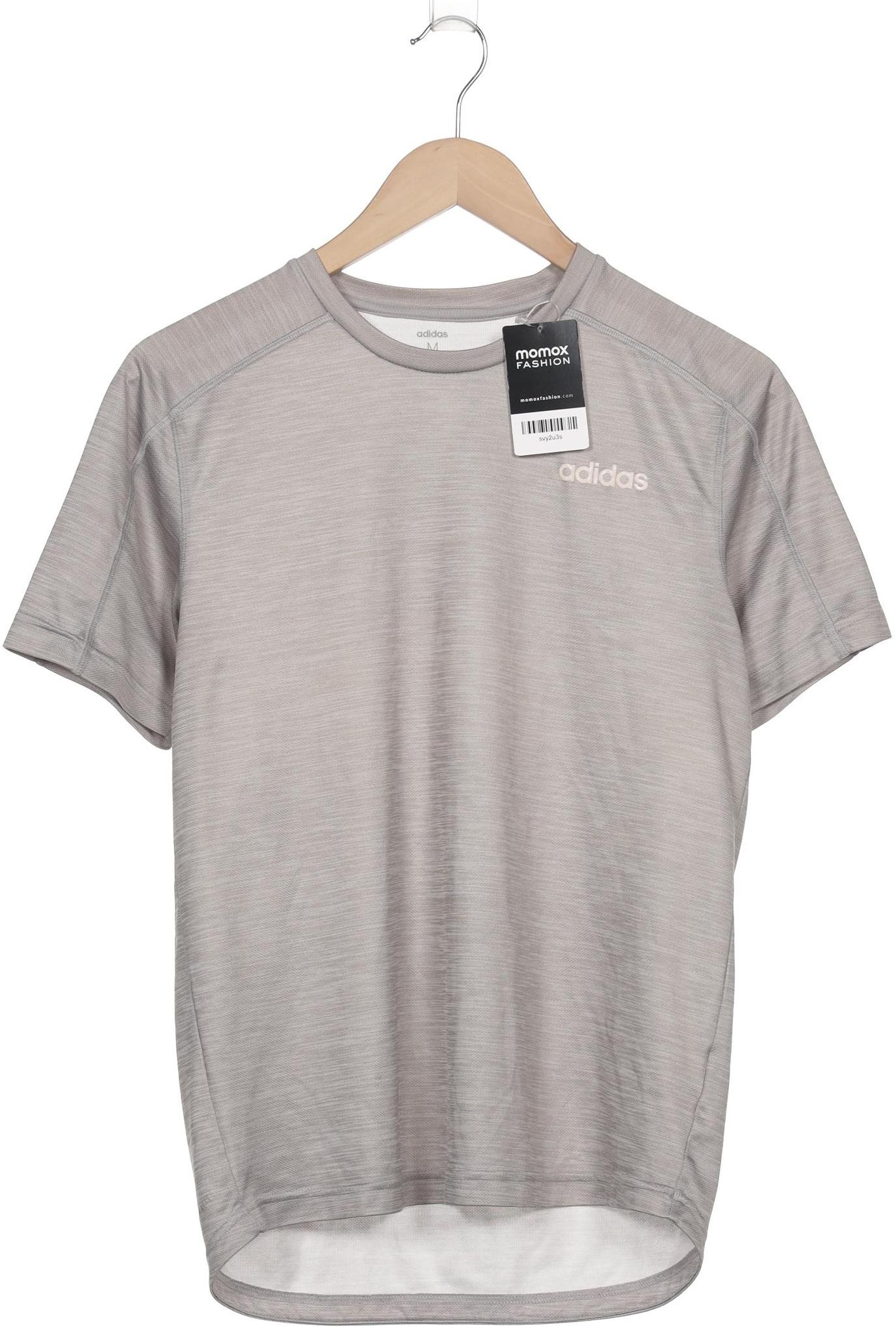 

adidas Herren T-Shirt, grau, Gr. 48