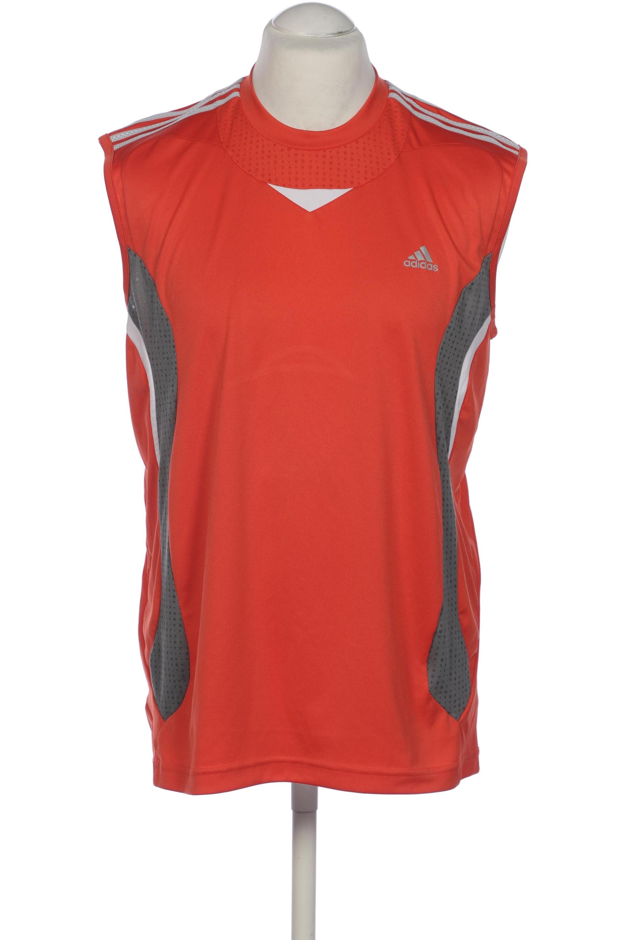 

adidas Herren T-Shirt, orange, Gr. 52