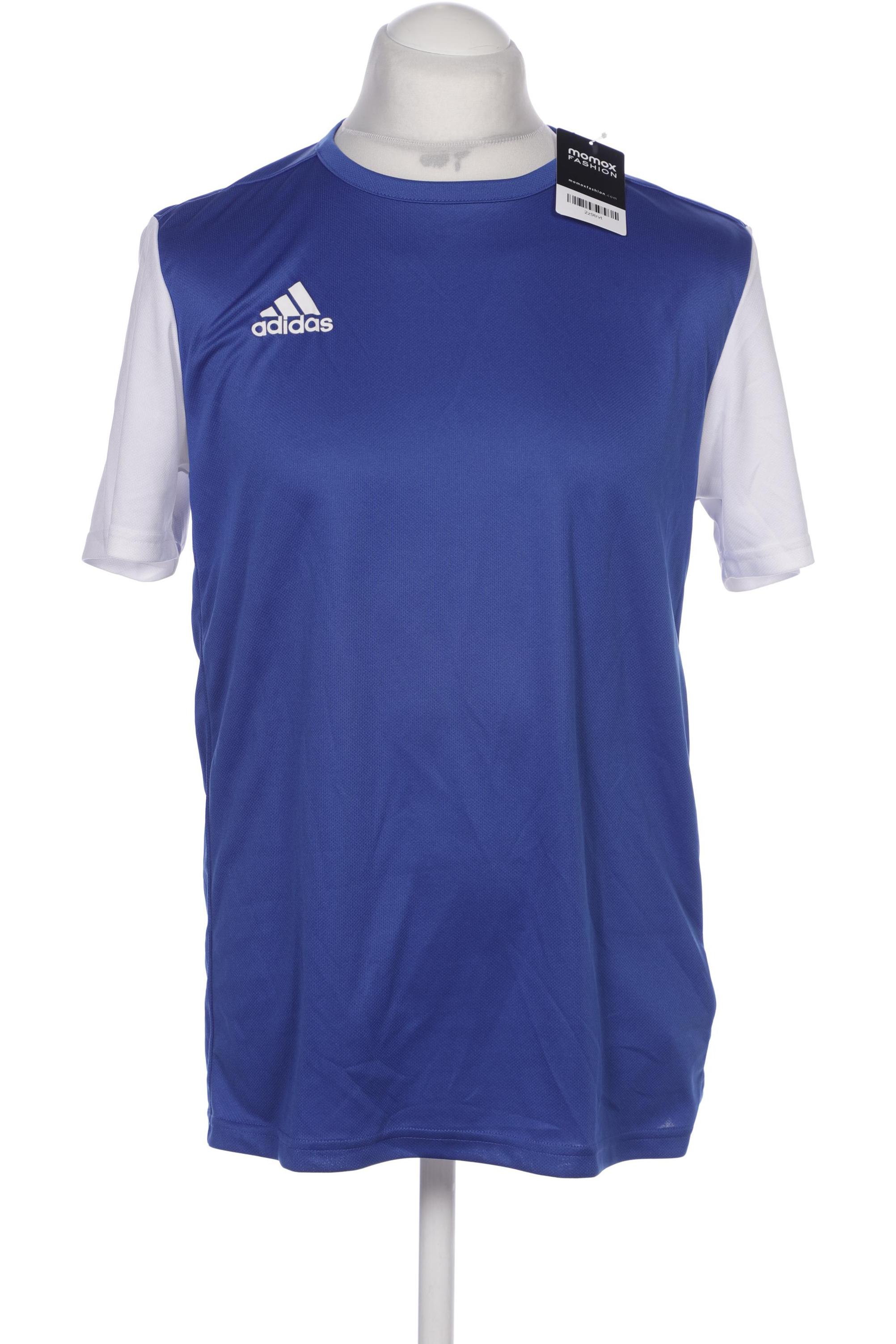 

adidas Herren T-Shirt, blau, Gr. 48