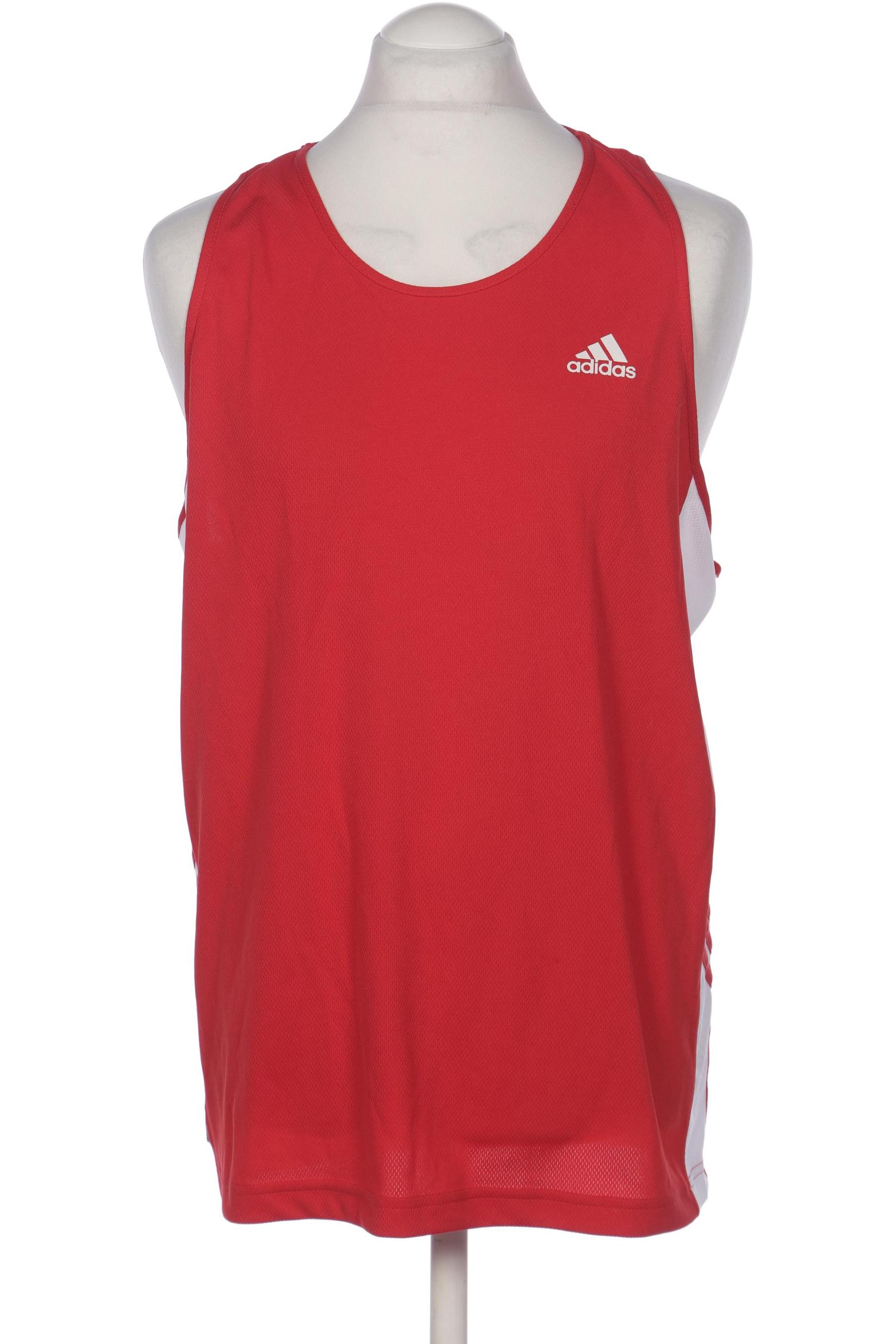 

adidas Herren T-Shirt, rot, Gr. 52