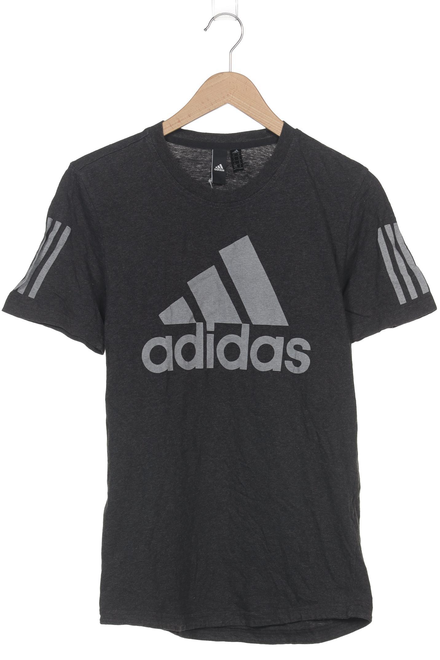 

adidas Herren T-Shirt, grau, Gr. 48