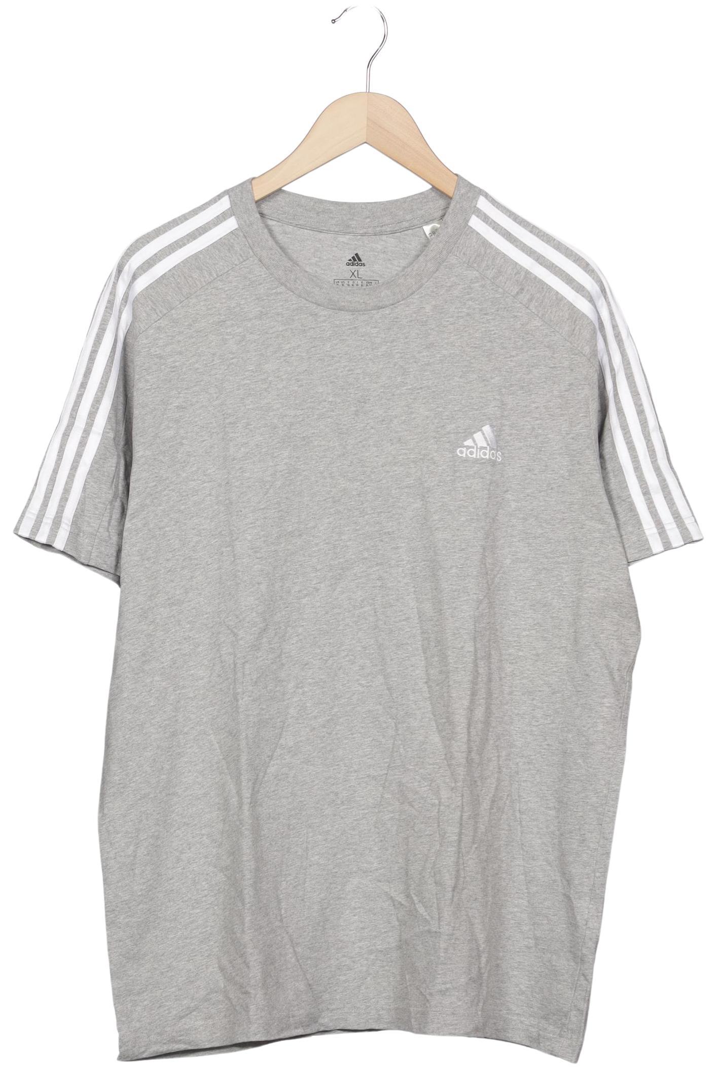 

adidas Herren T-Shirt, grau, Gr. 54