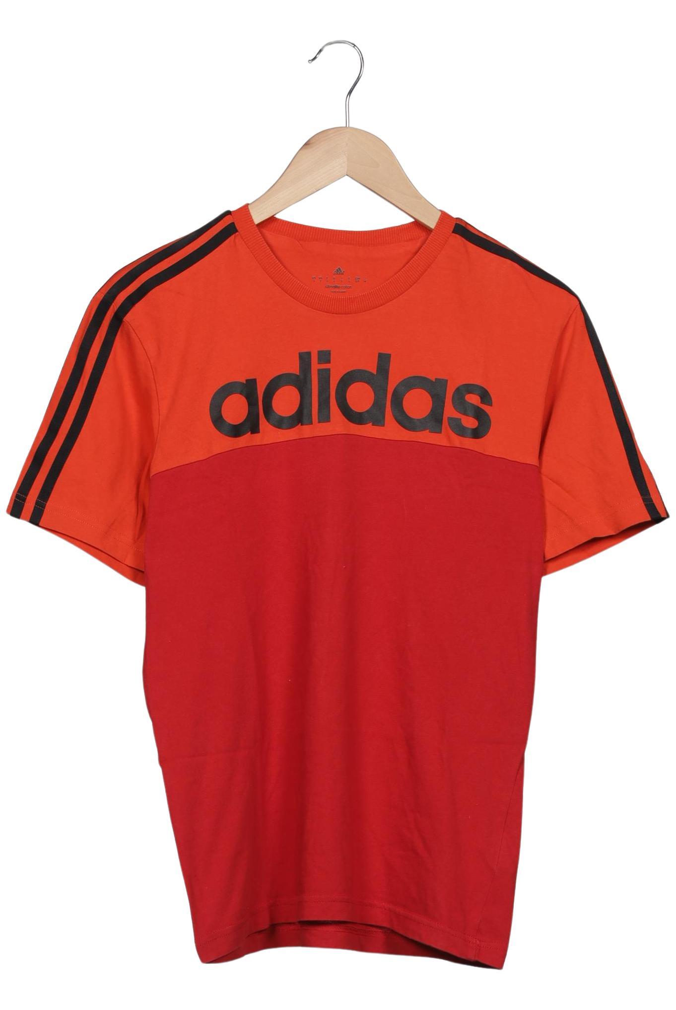 

adidas Herren T-Shirt, rot, Gr. 46