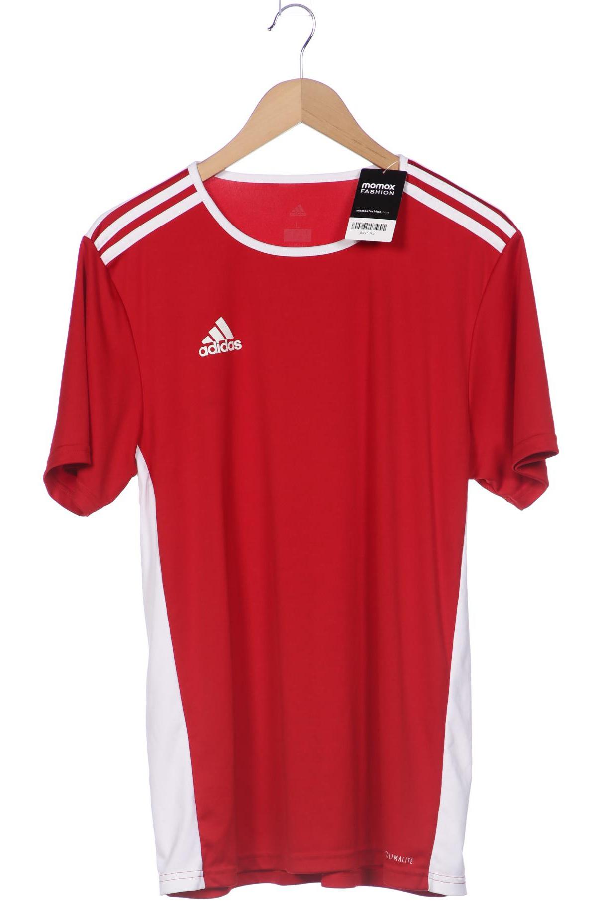 

adidas Herren T-Shirt, rot, Gr. 52
