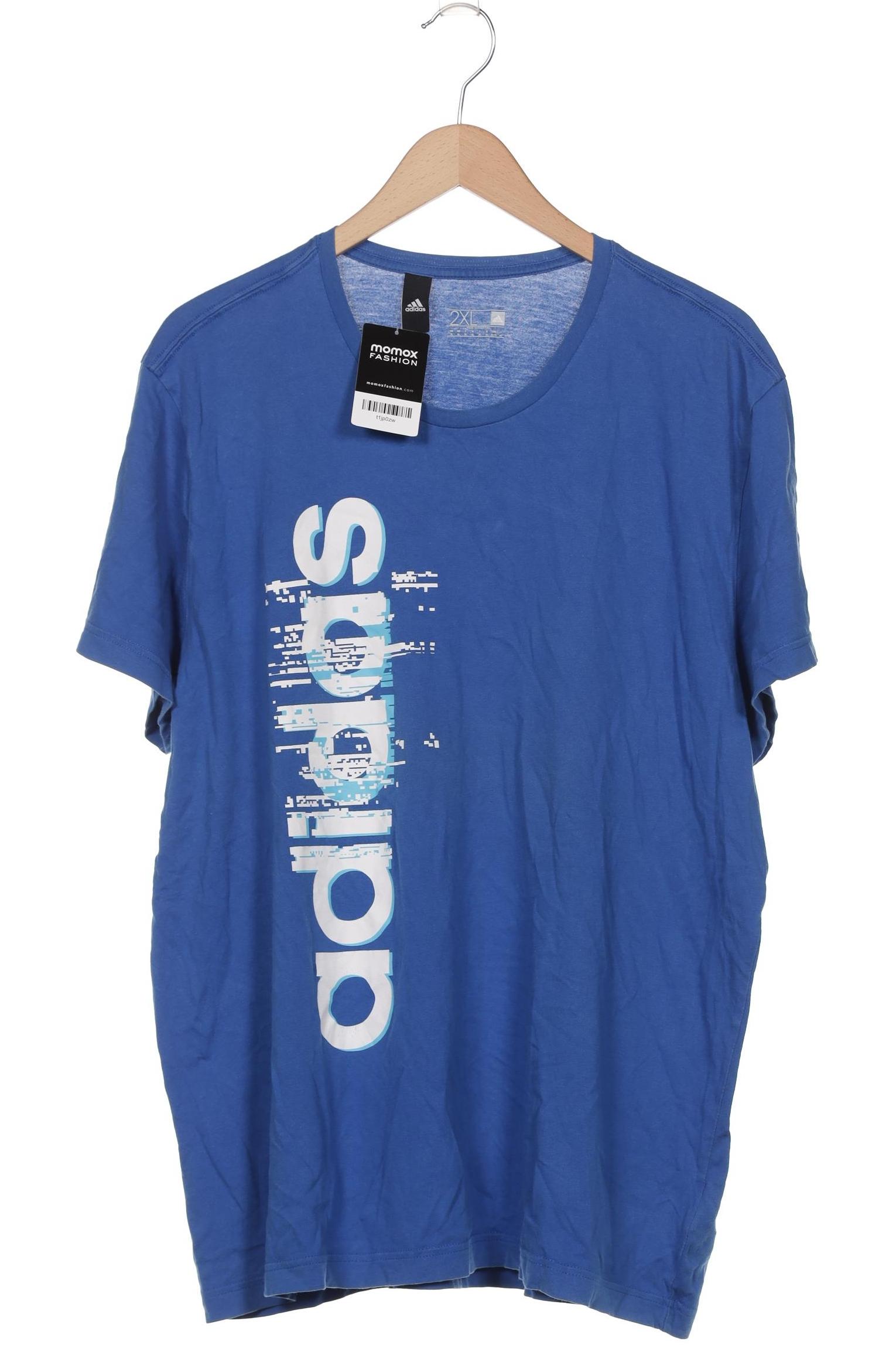 

adidas Herren T-Shirt, blau, Gr. 56
