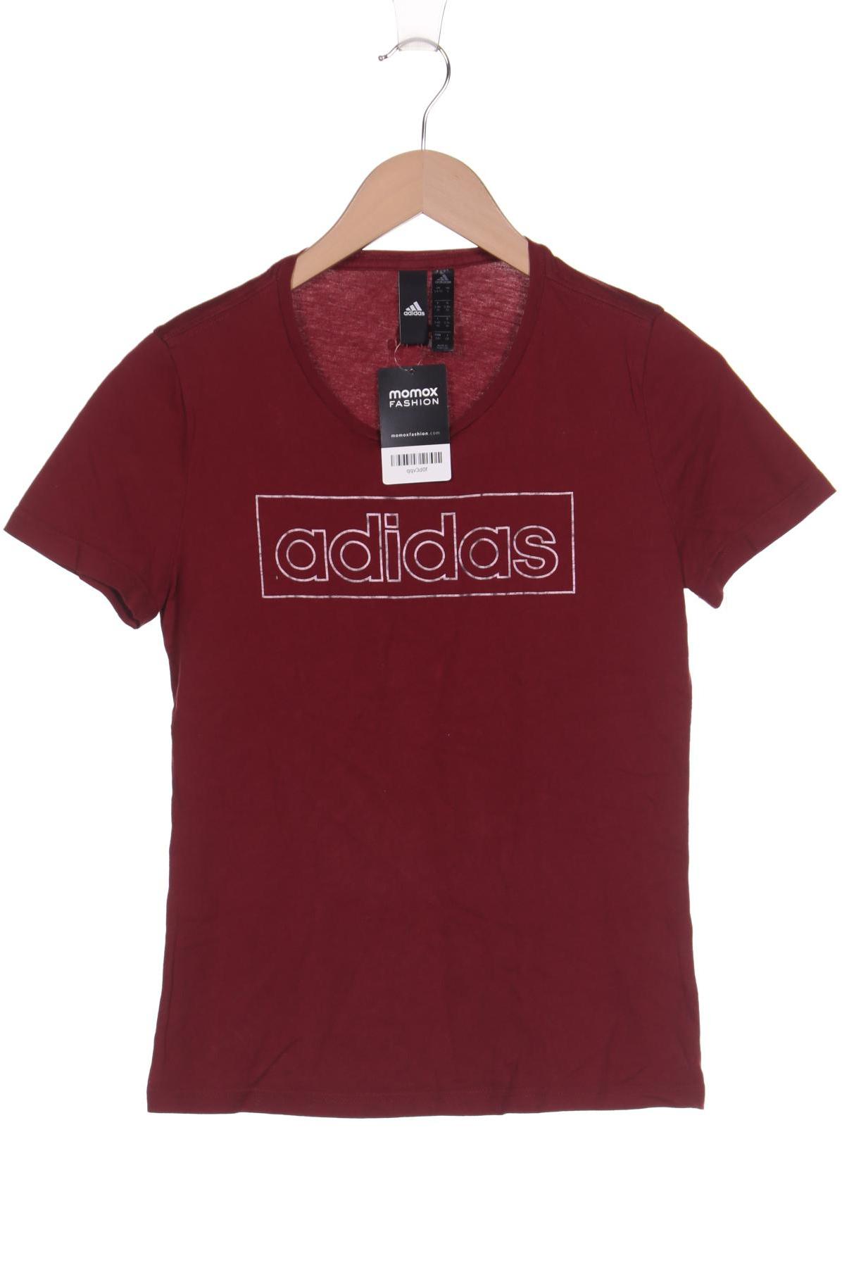 

adidas Herren T-Shirt, bordeaux, Gr. 46
