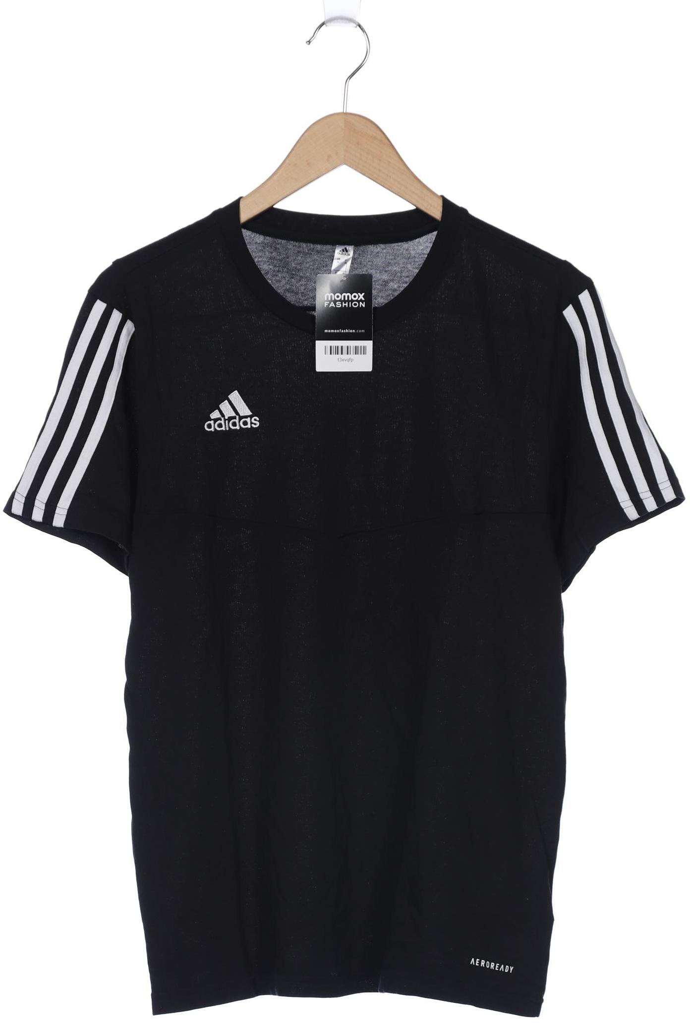 

adidas Herren T-Shirt, schwarz, Gr. 48