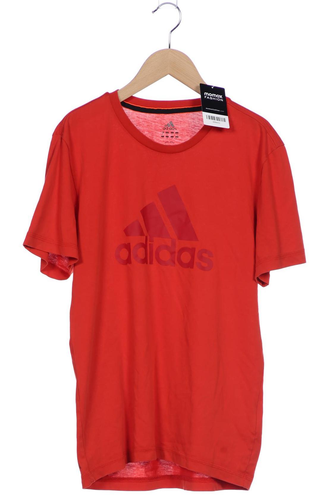

adidas Herren T-Shirt, rot, Gr. 64