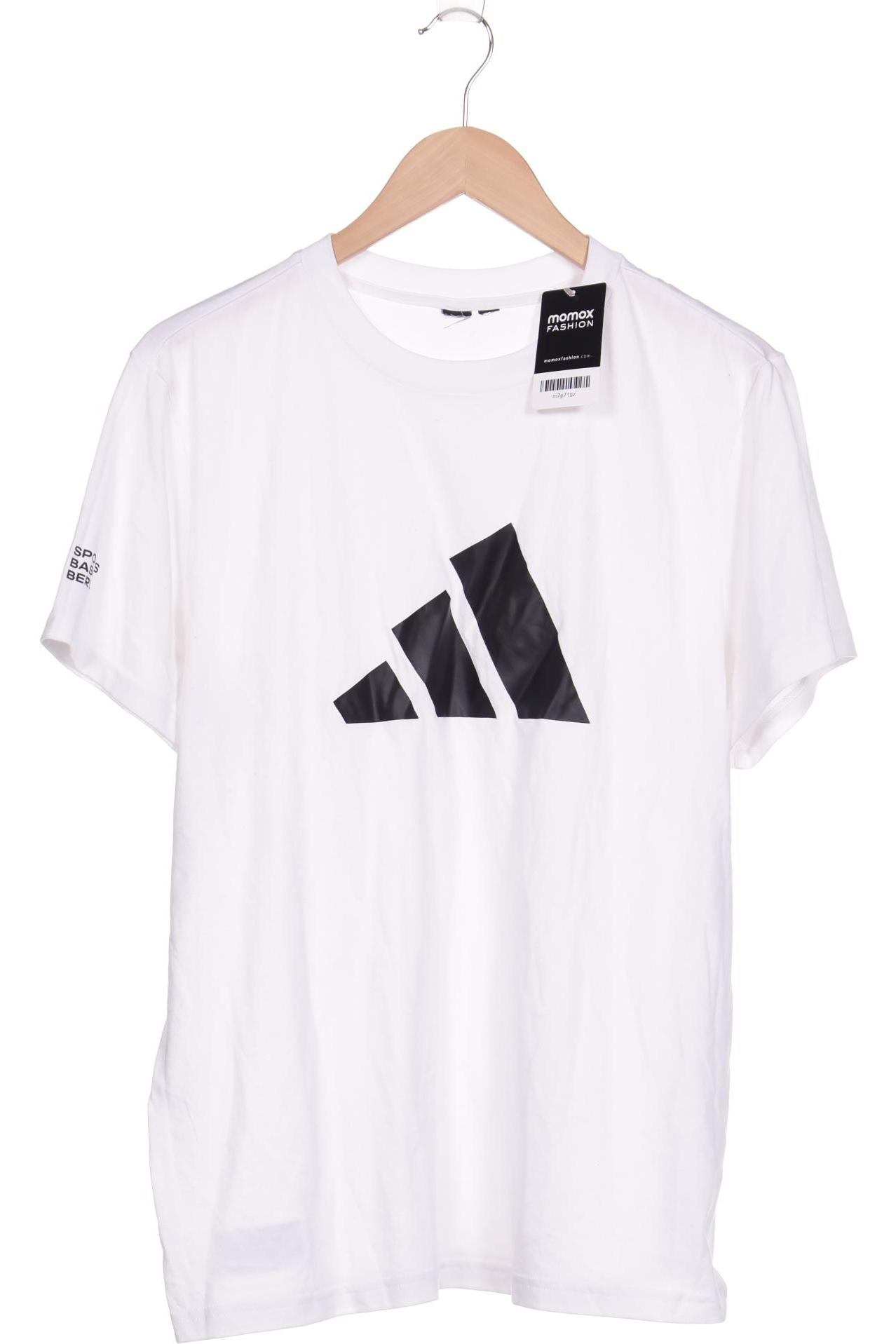 

adidas Herren T-Shirt, weiß, Gr. 56