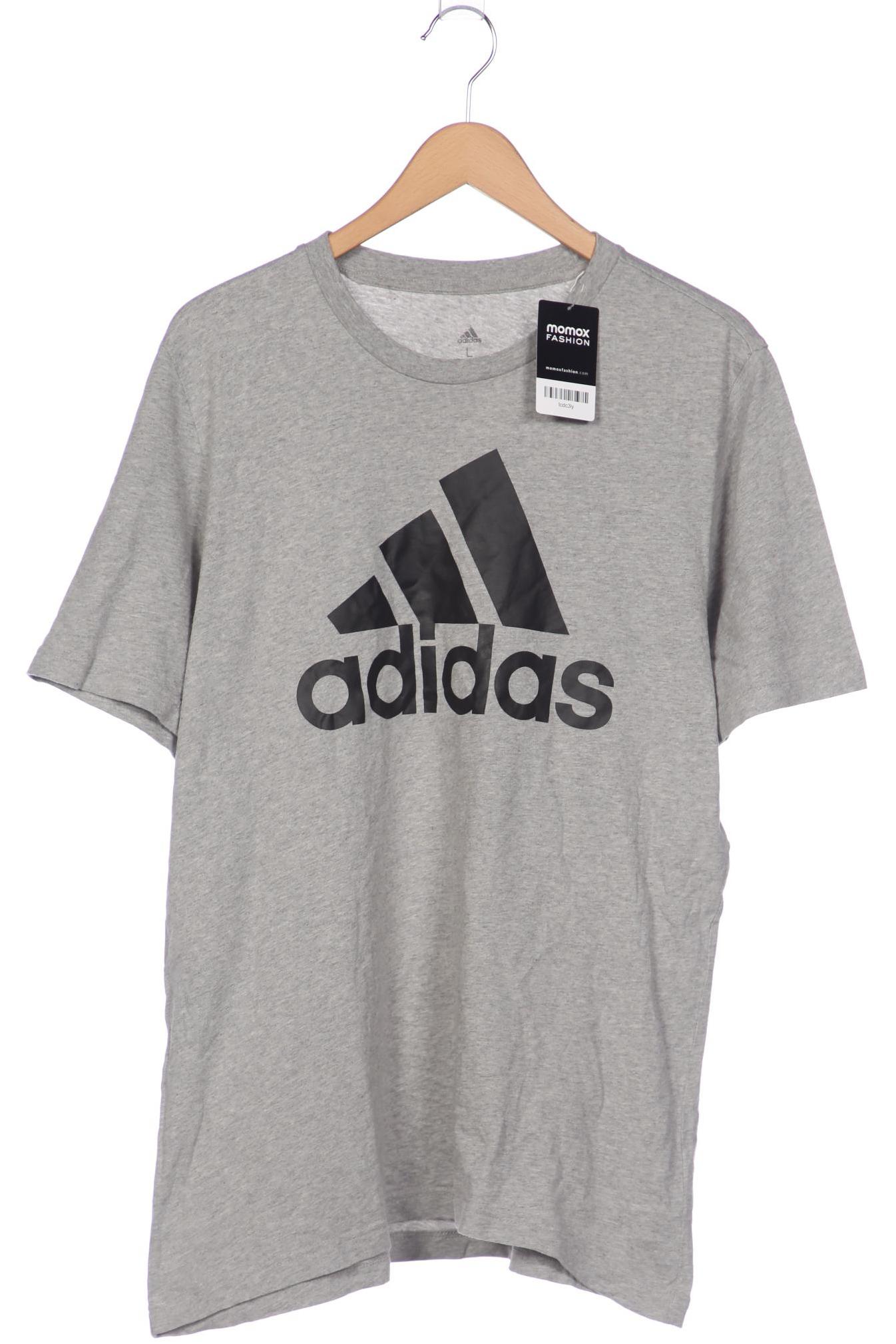 

adidas Herren T-Shirt, grau, Gr. 52