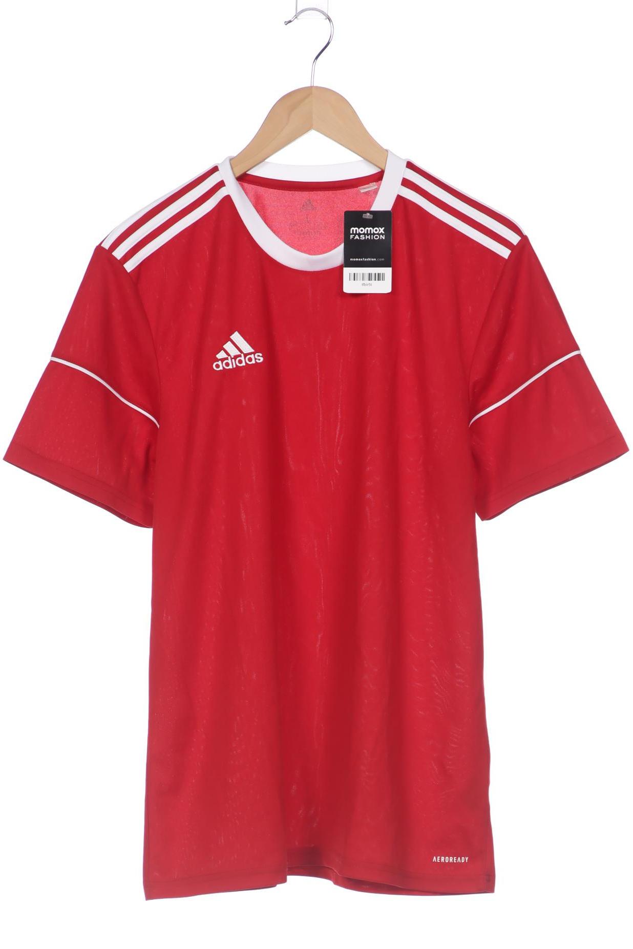 

adidas Herren T-Shirt, rot, Gr. 52