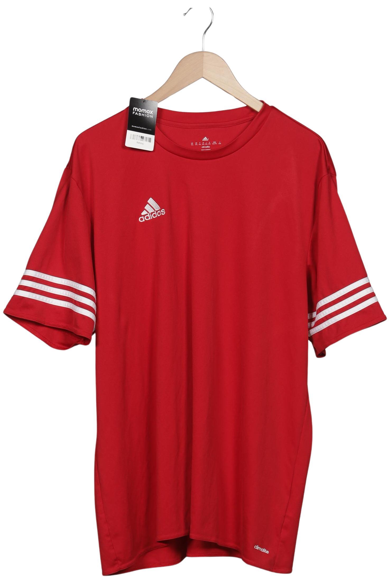 

adidas Herren T-Shirt, rot, Gr. 56