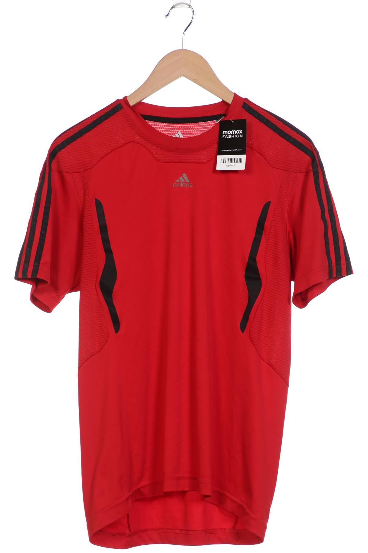 

adidas Herren T-Shirt, rot, Gr. 48