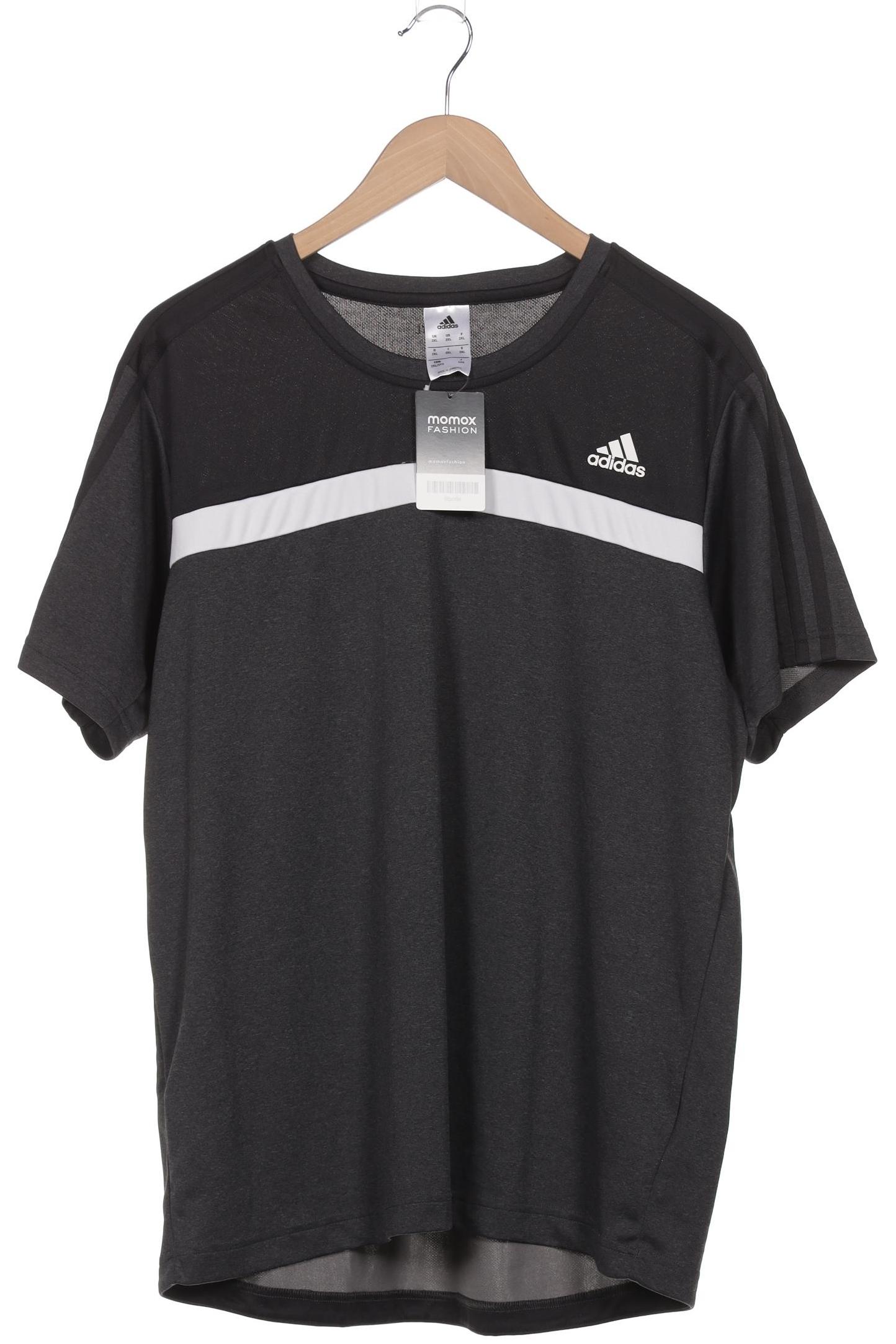 

adidas Herren T-Shirt, grau, Gr. 56