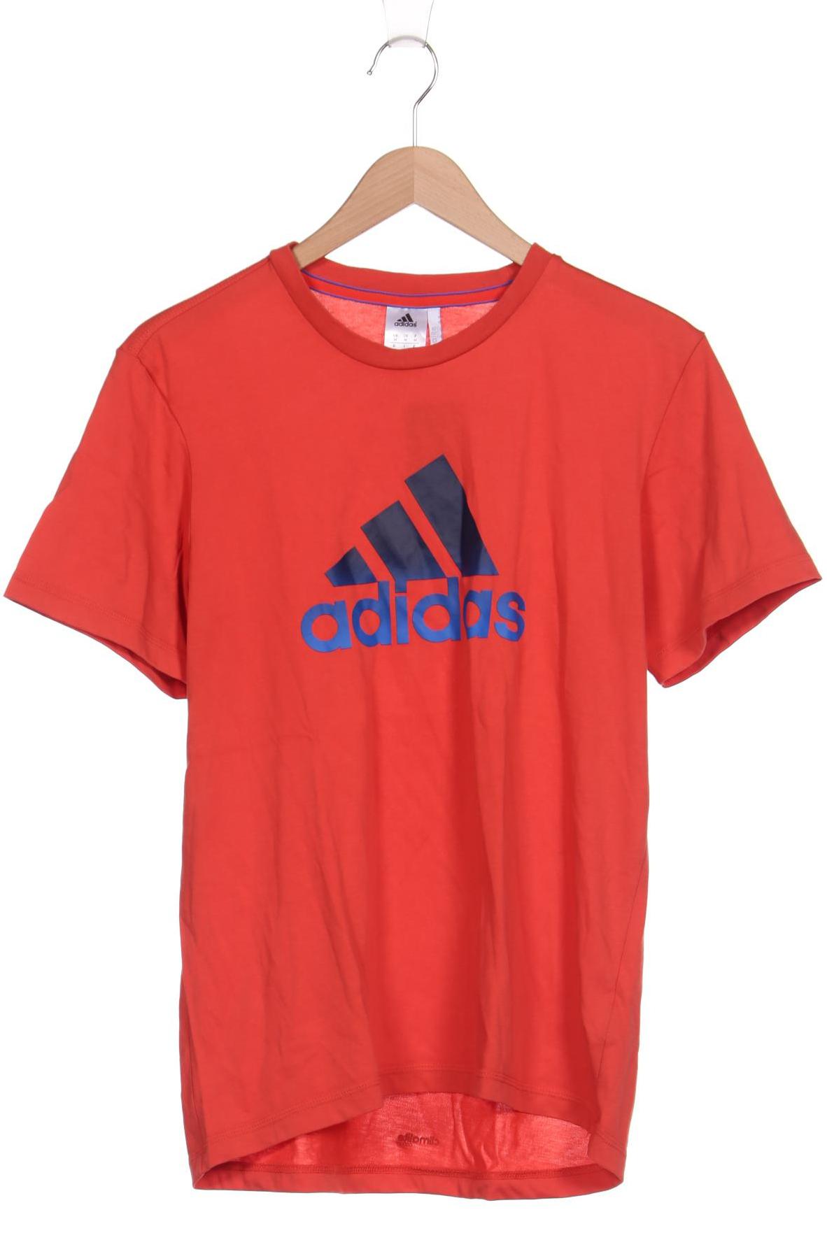 

adidas Herren T-Shirt, orange, Gr. 48