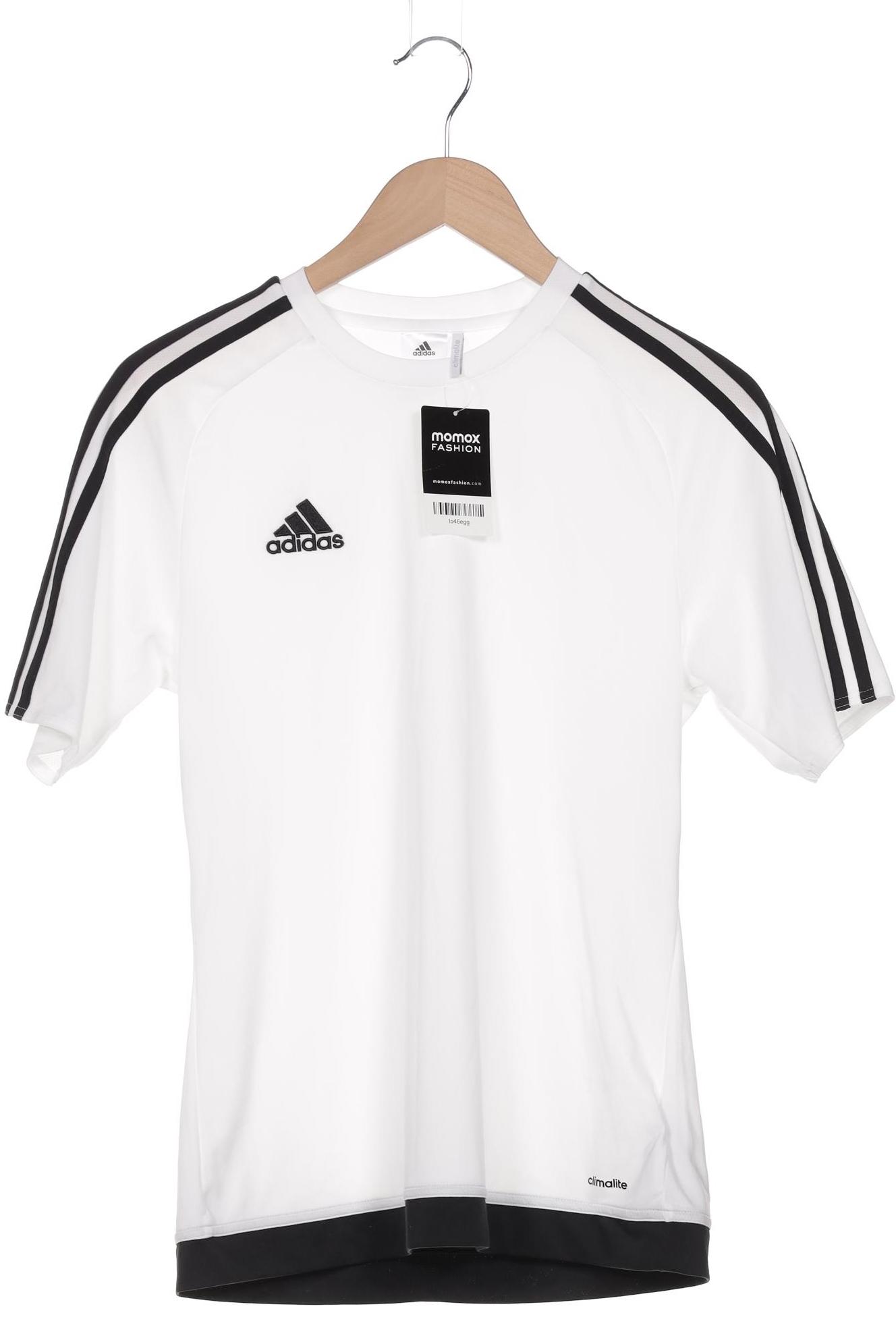 

adidas Herren T-Shirt, weiß, Gr. 46
