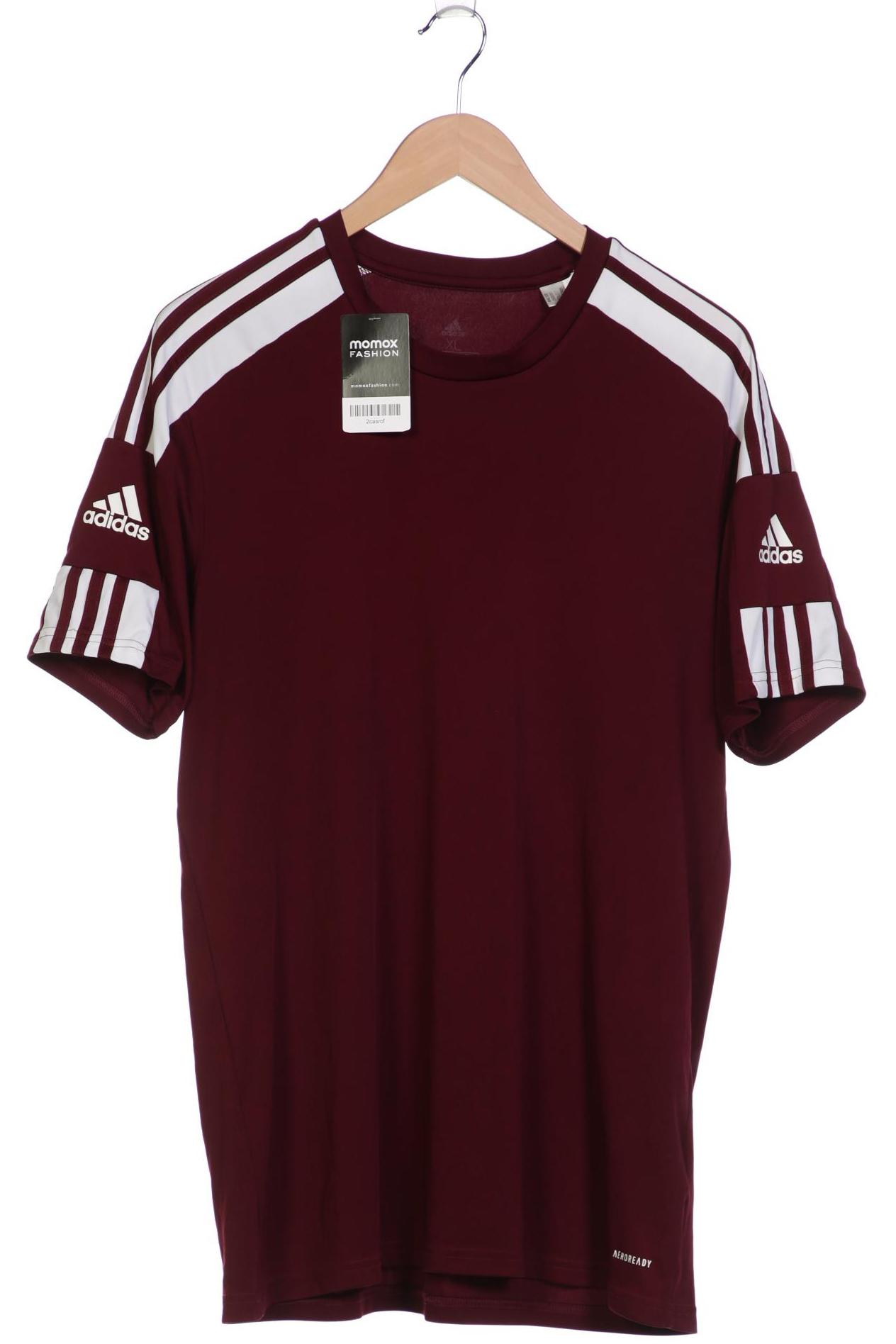 

adidas Herren T-Shirt, bordeaux, Gr. 54